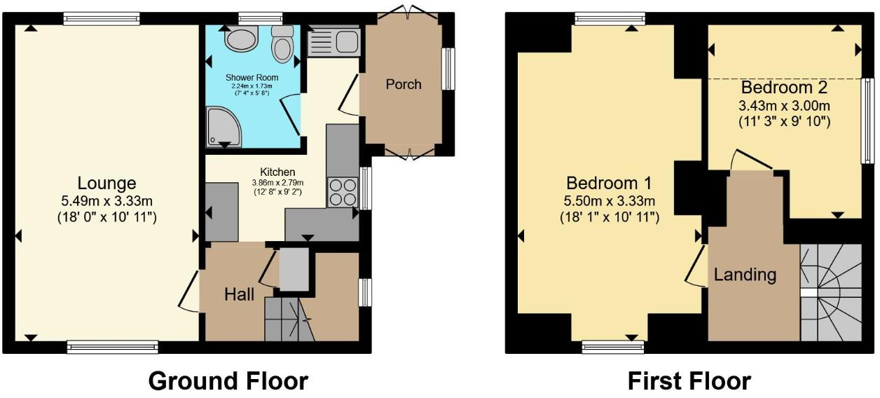 Franklin Fields, Corby floorplan