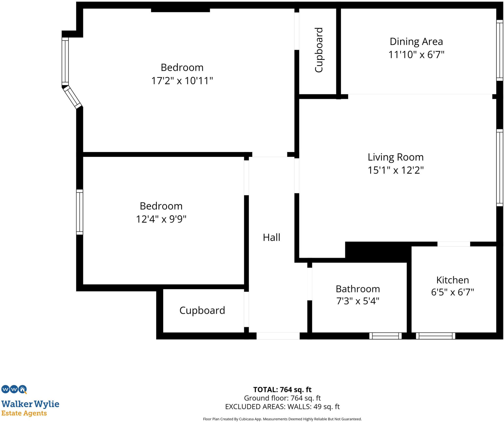 280 Chirnside Road, Cardonald, G52 2LG floorplan