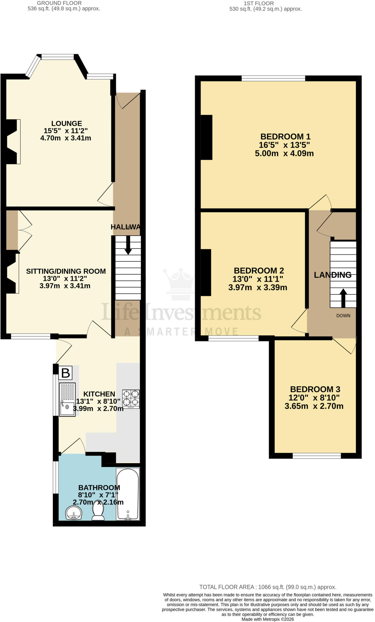 St John Street, Rugby, Warwickshire floorplan