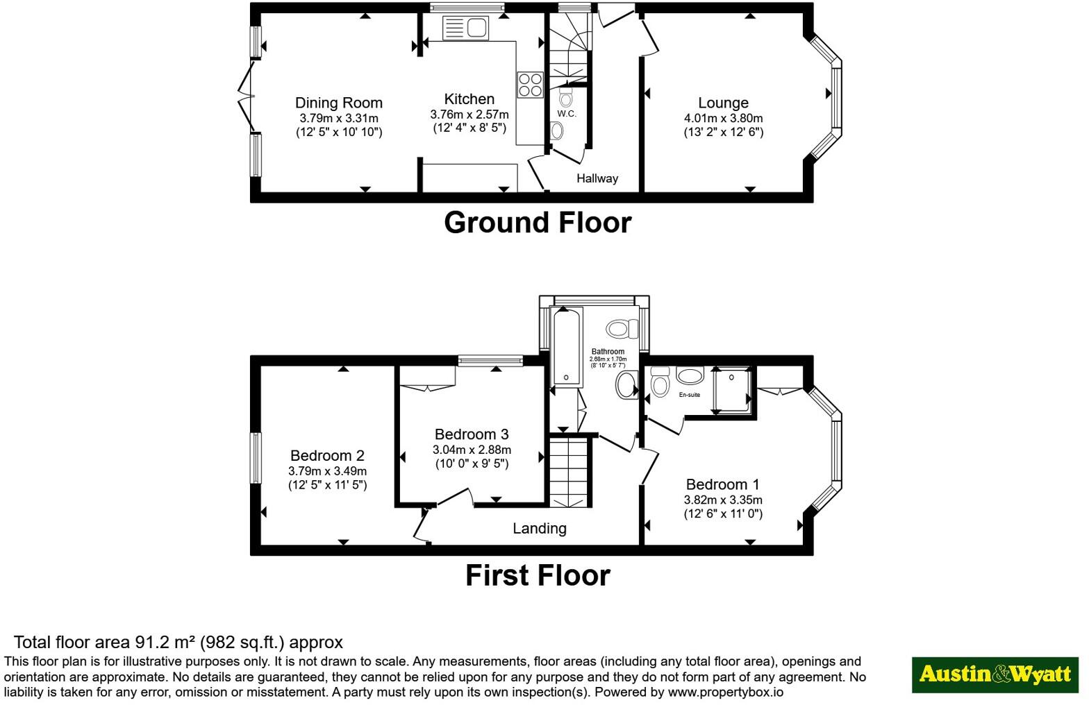 Wilson Road, Bournemouth, Dorset, BH1 floorplan