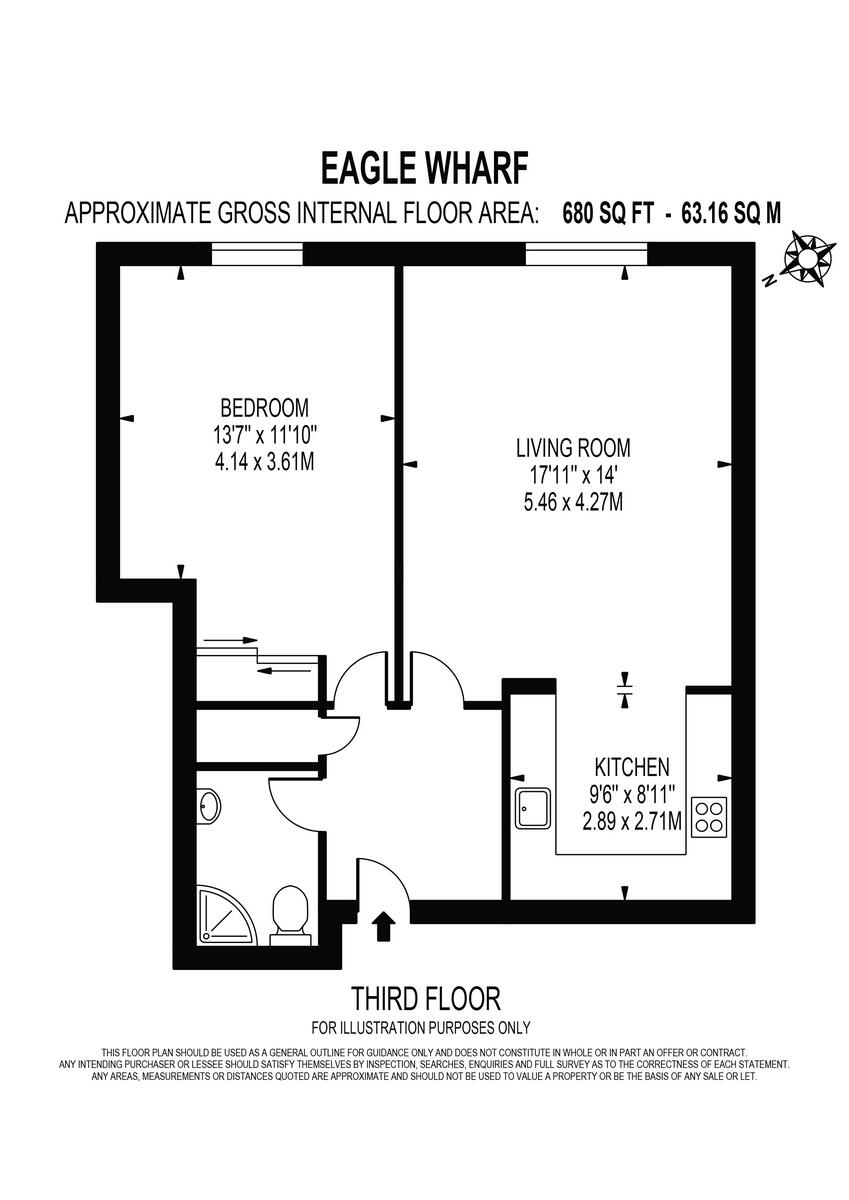 Eagle Wharf, Lafone Street, SE1 floorplan