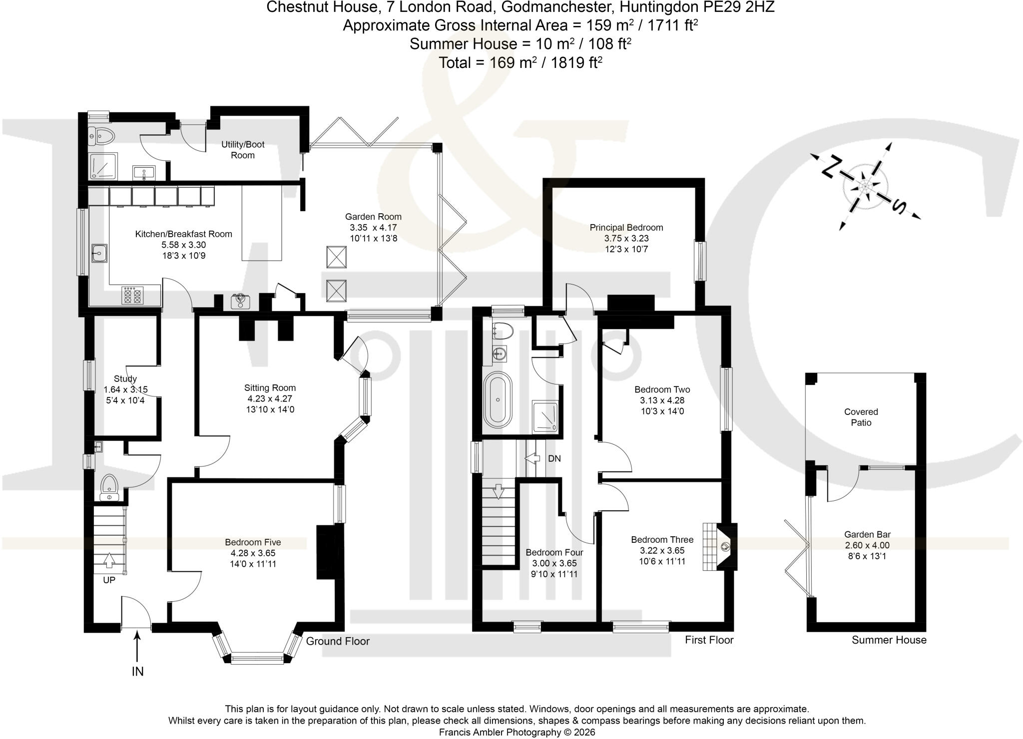 London Road, Godmanchester, Huntingdon, Cambridgeshire, PE29 floorplan