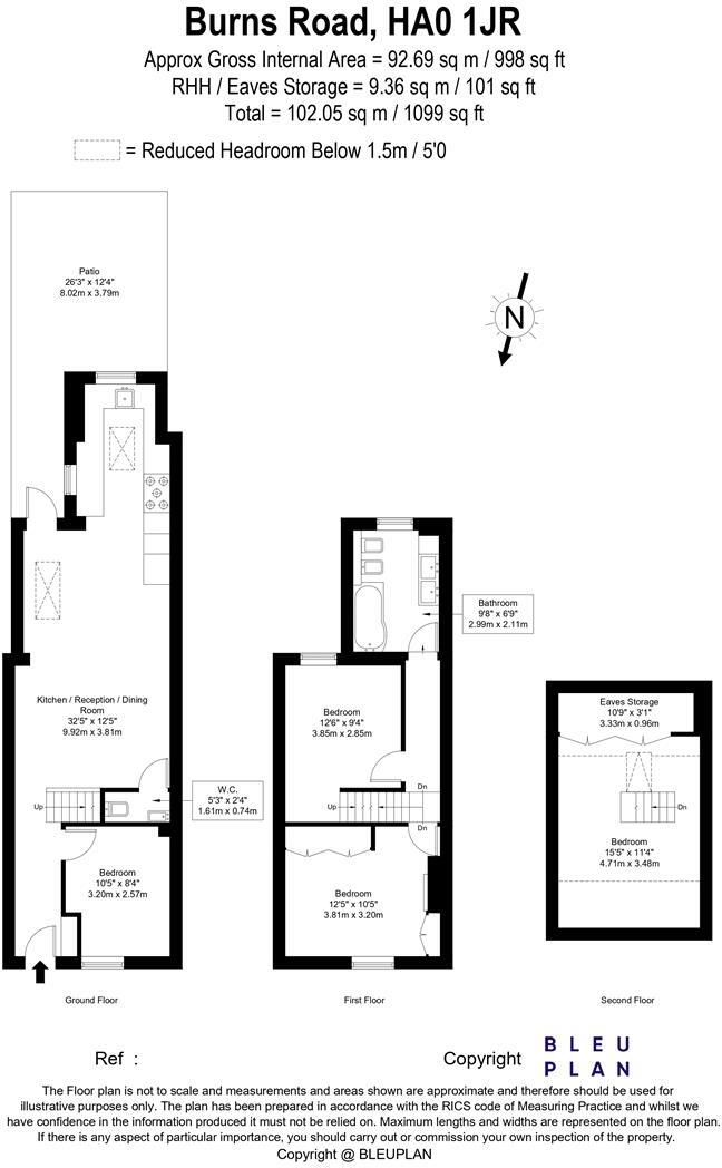 Burns Road, Alperton floorplan