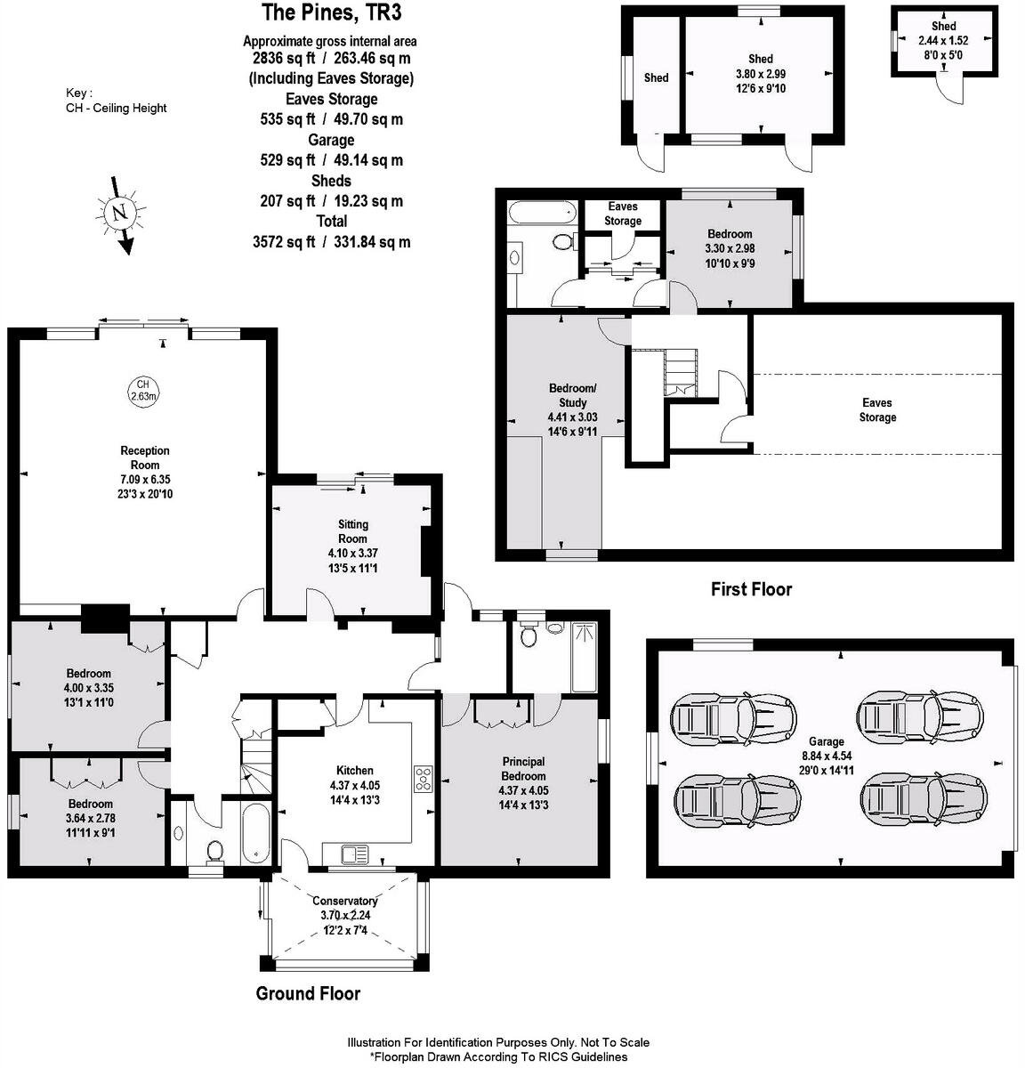 Delightful detached home in a sought after location, Perranwell Station floorplan