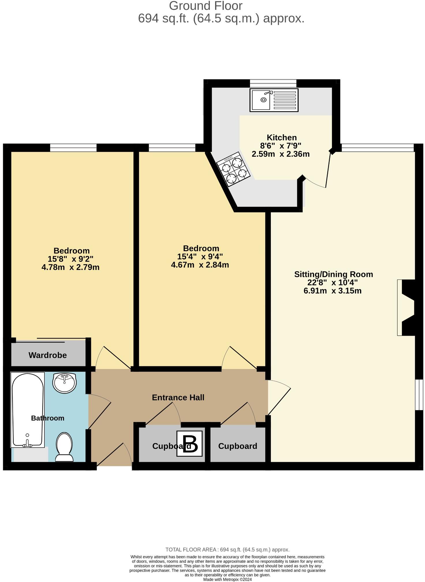 Highfield Lane, Southampton floorplan