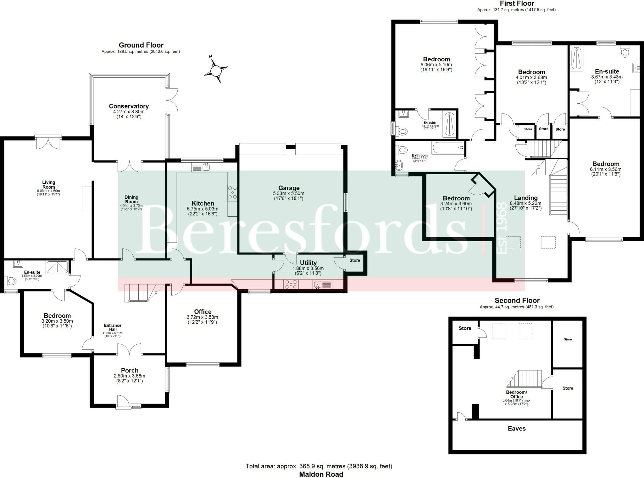 Maldon Road, Burnham-on-Crouch, CM0 floorplan