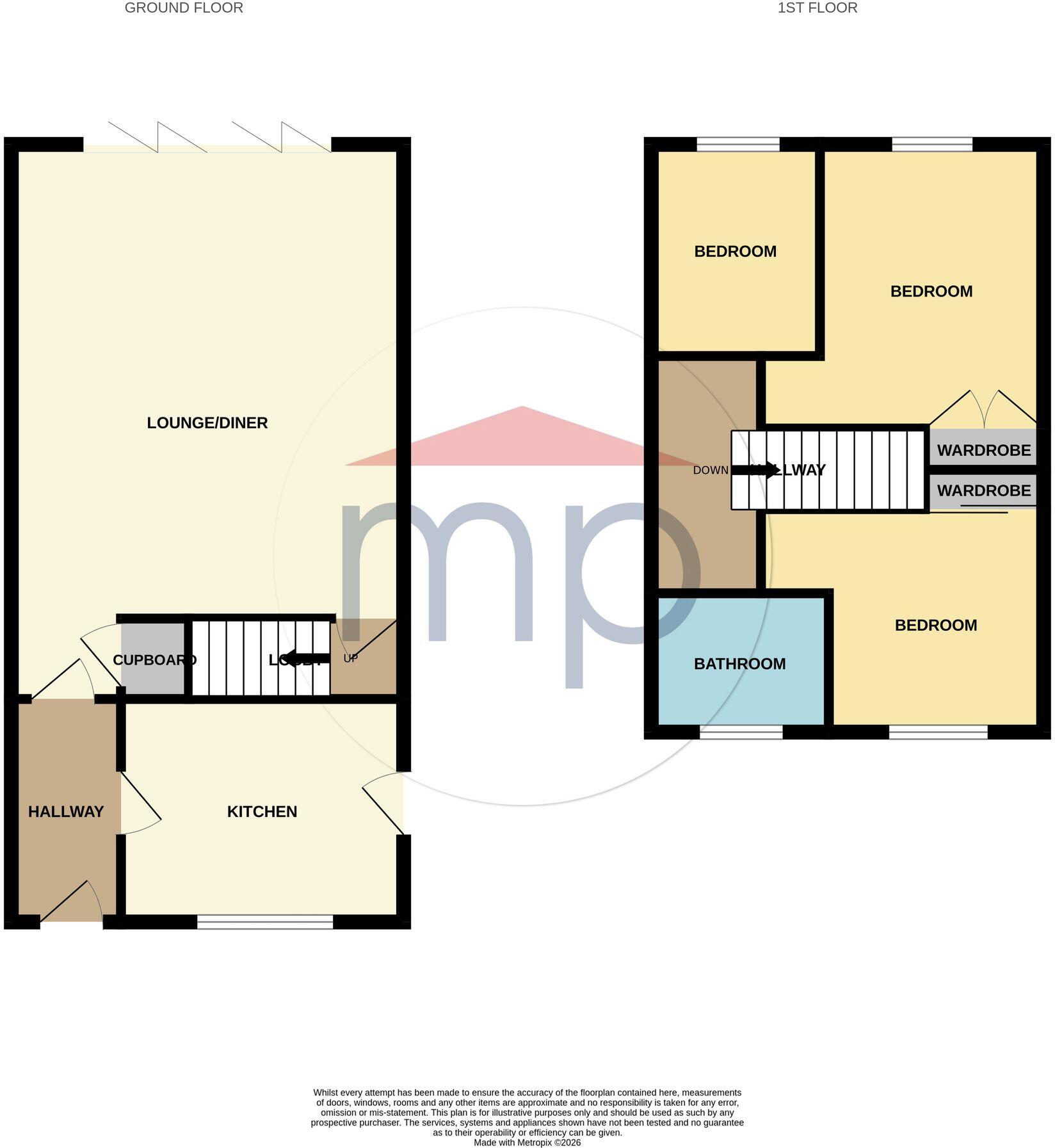 Knaith Close, Yarm, TS15 floorplan