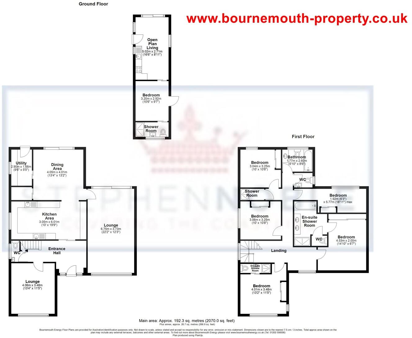 Manor Road, Bournemouth, Dorset, BH1 floorplan
