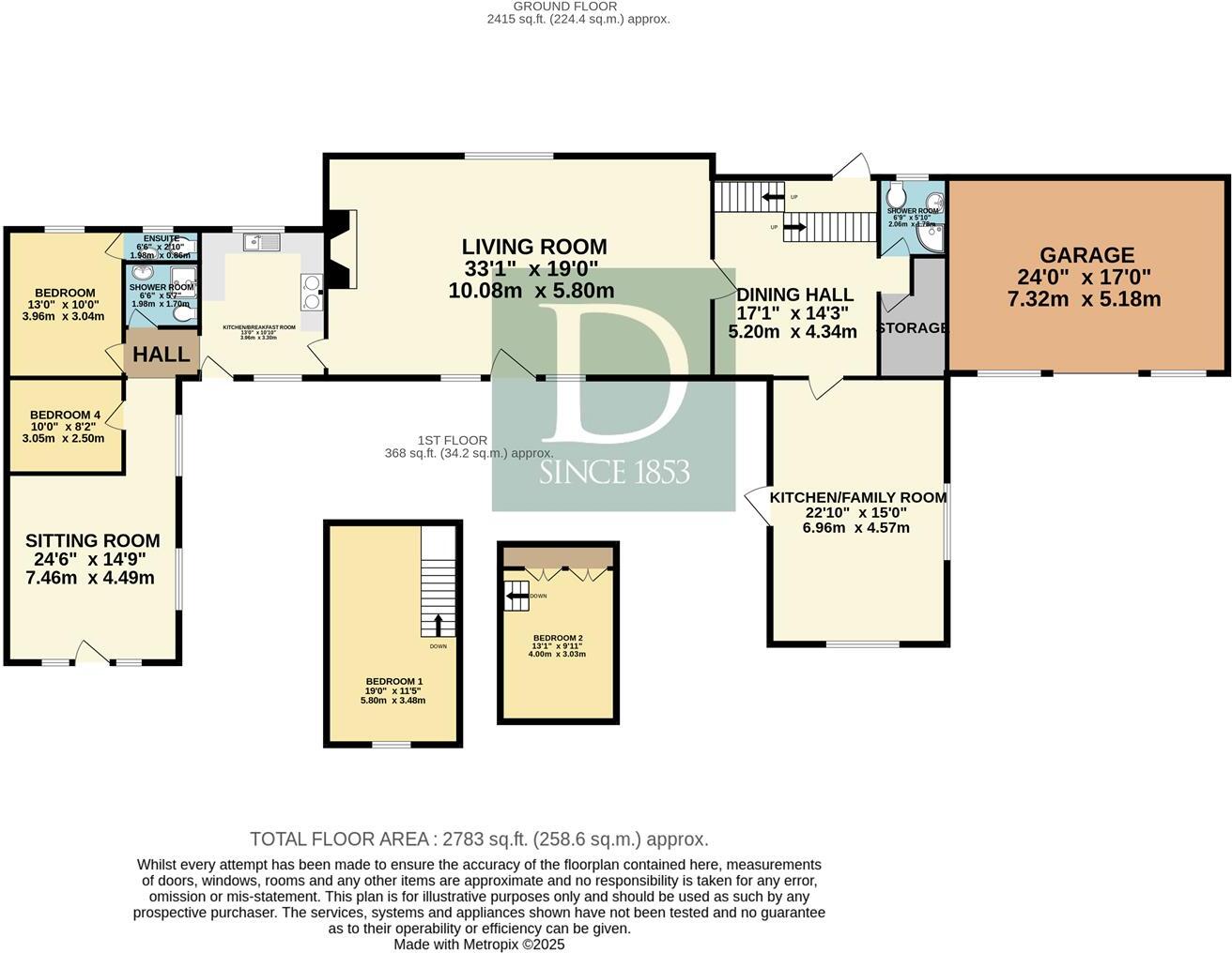 Wissett Road, Chediston, Halesworth floorplan