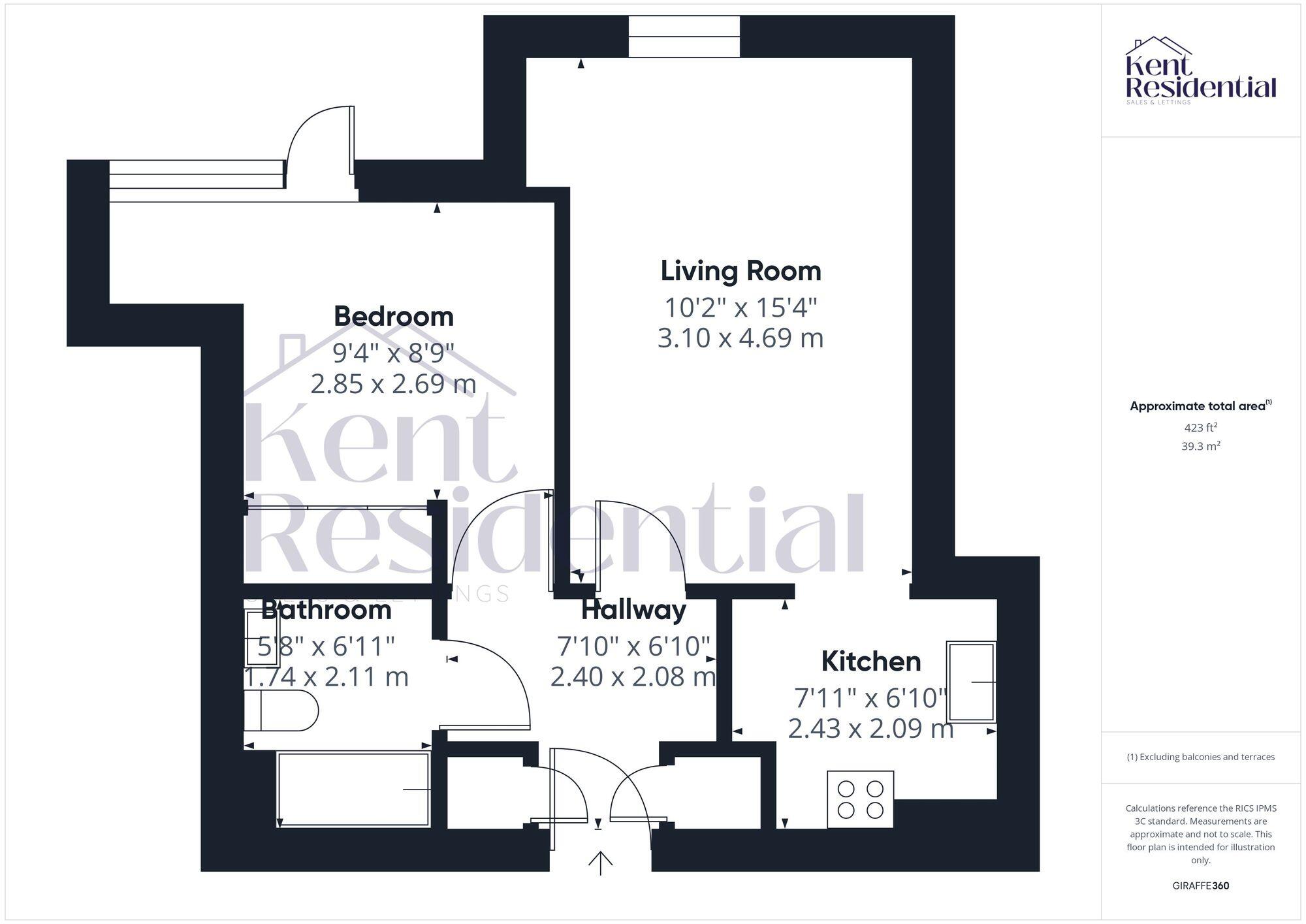 Kingfisher Meadow, Maidstone, ME16 floorplan