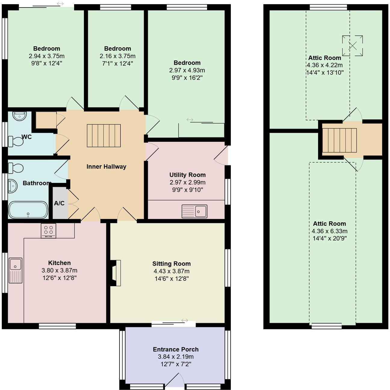 Knodishall, Saxmundham floorplan