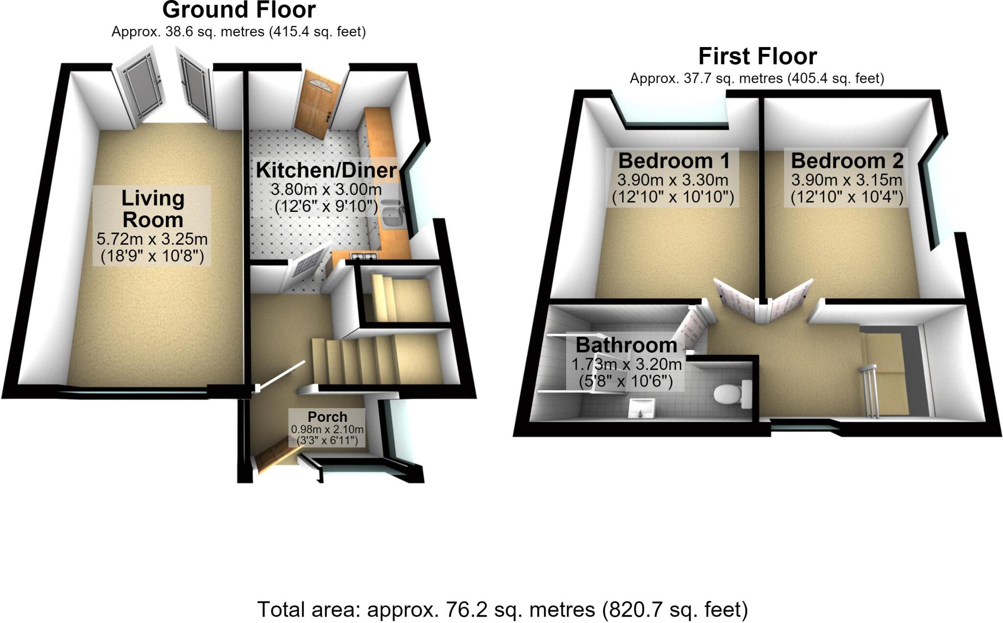 Fern Bank Drive, Manchester floorplan