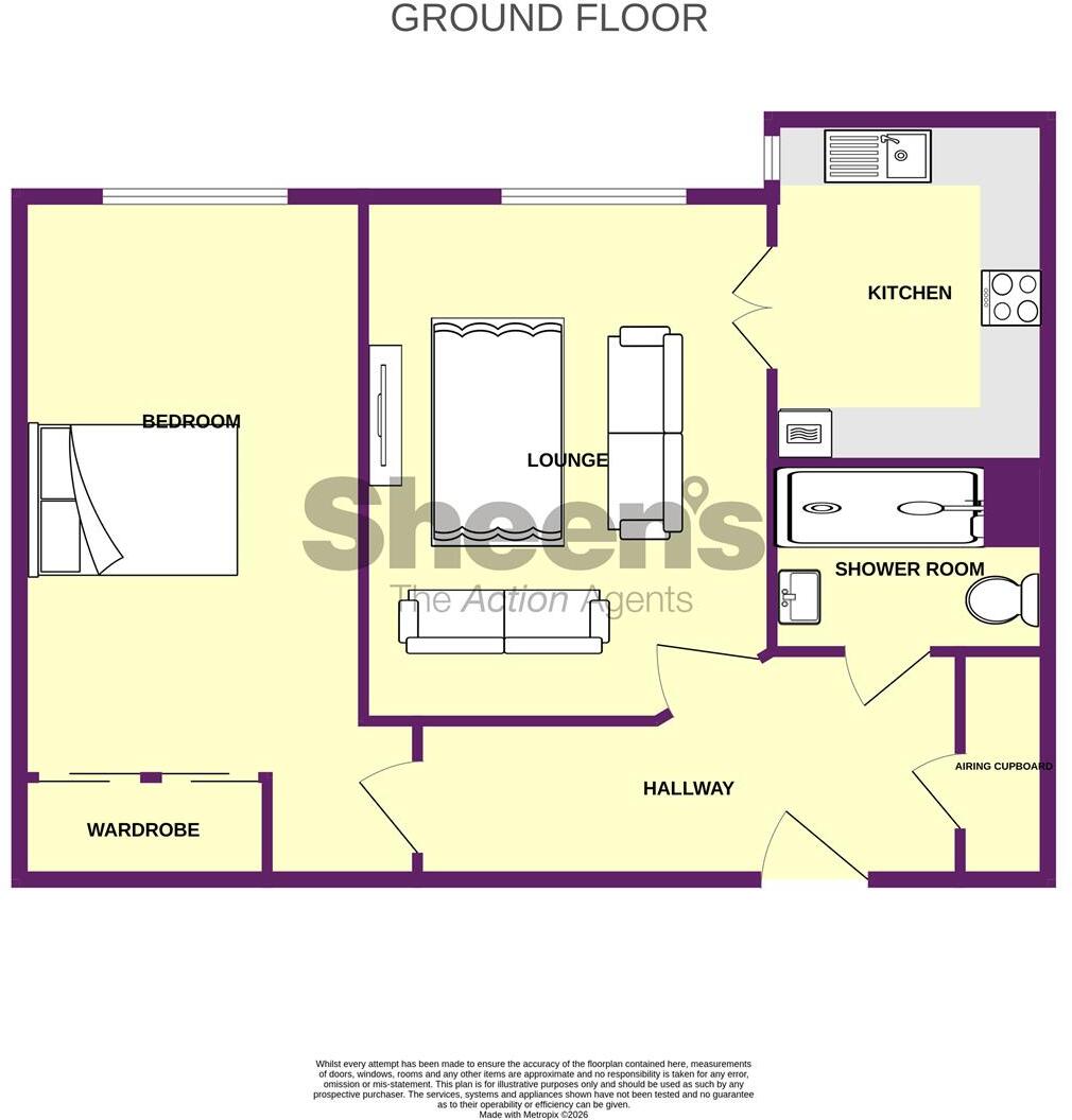 Marine Parade West, Clacton-On-Sea, Essex floorplan