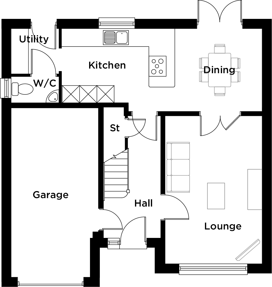 White Carr Lane, Thornton-Cleveleys, Lancashire, FY5 floorplan