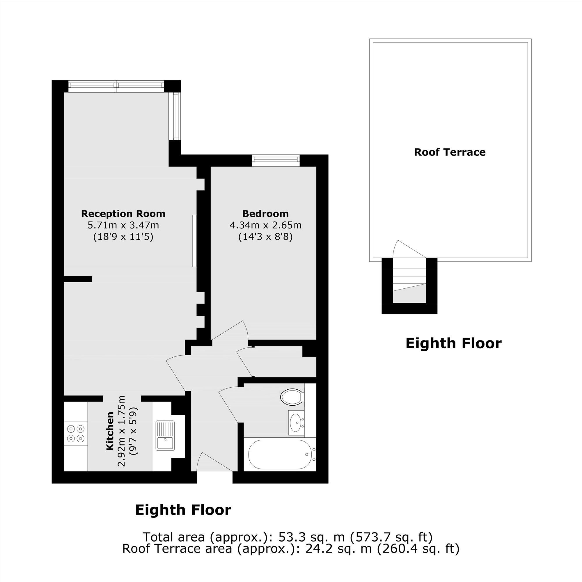 Empire Square West, Borough floorplan