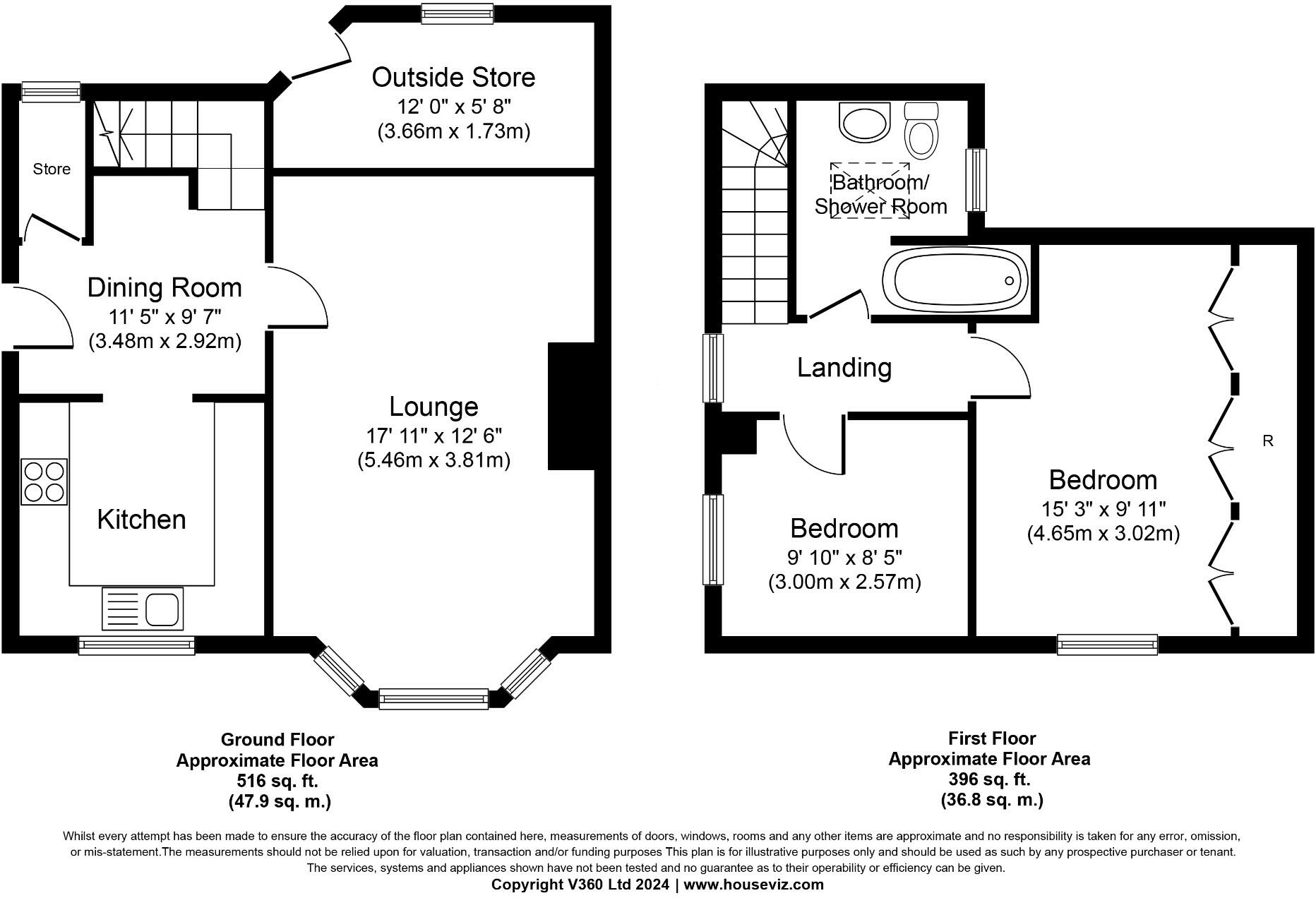 42A Staups Lane, Shibden Valley, Halifax, West Yorkshire, HX3 7AB floorplan