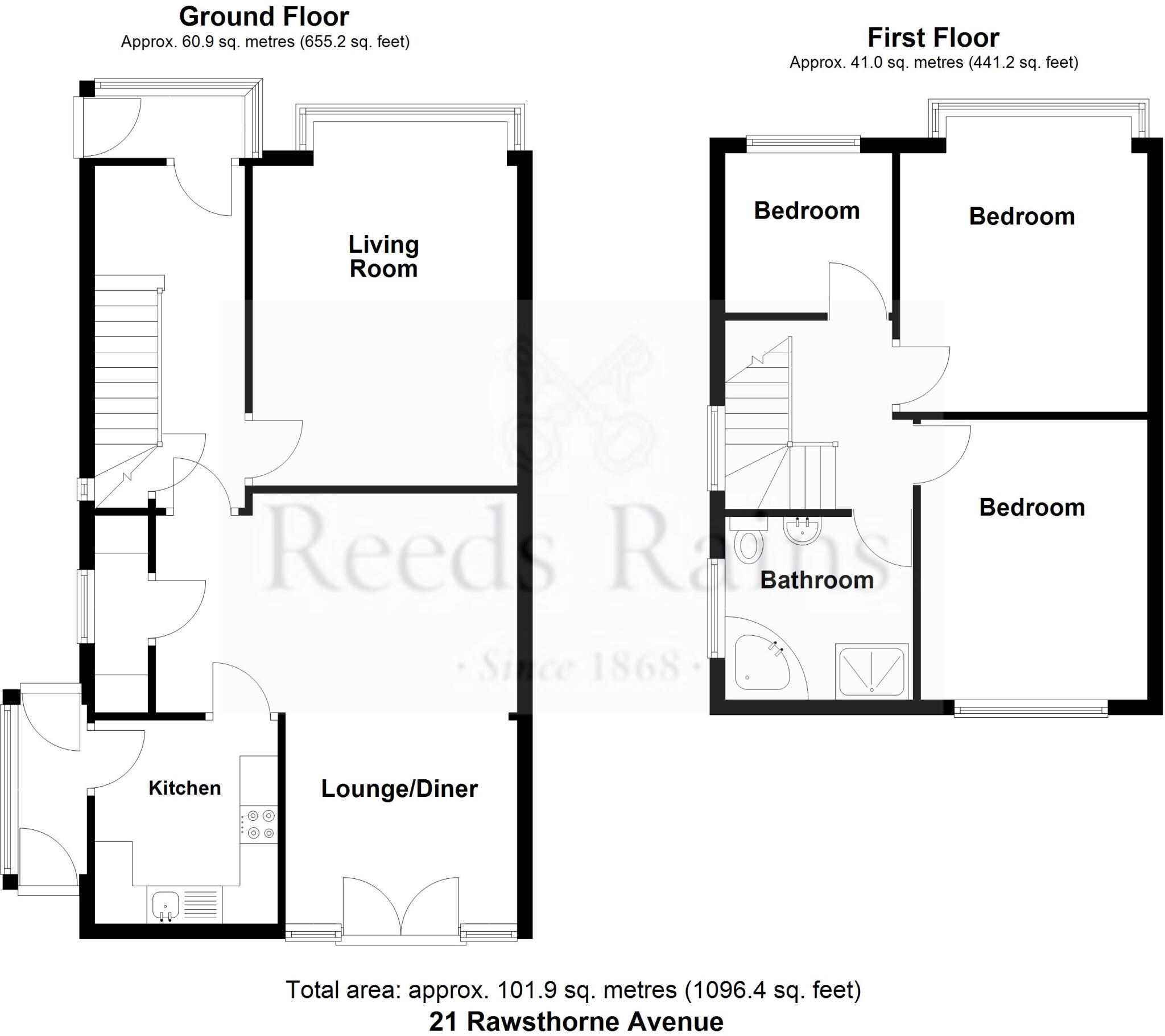 Rawsthorne Avenue, Haslingden, Rossendale, Lancashire, BB4 floorplan