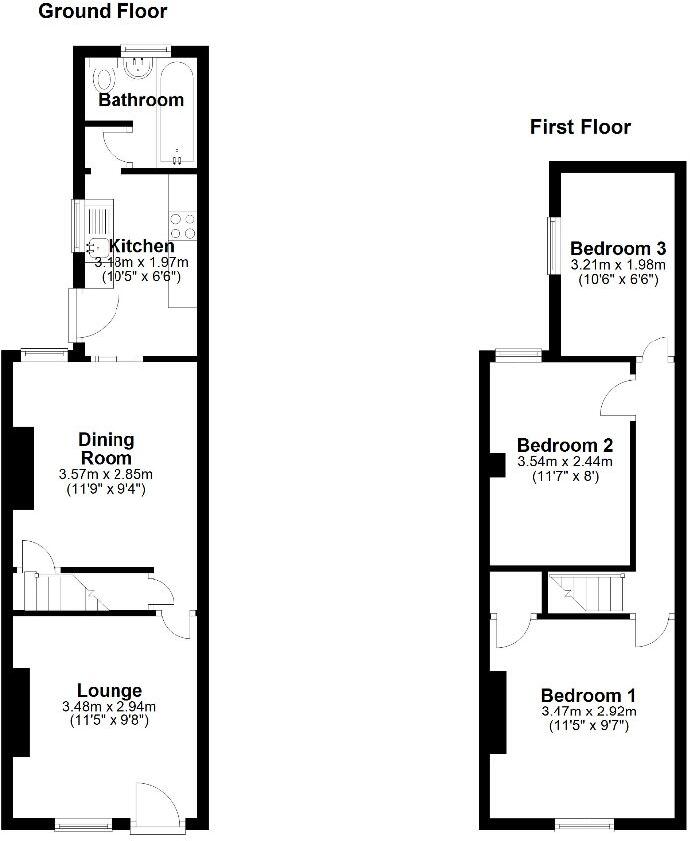 Elizabeth Terrace, Wisbech floorplan