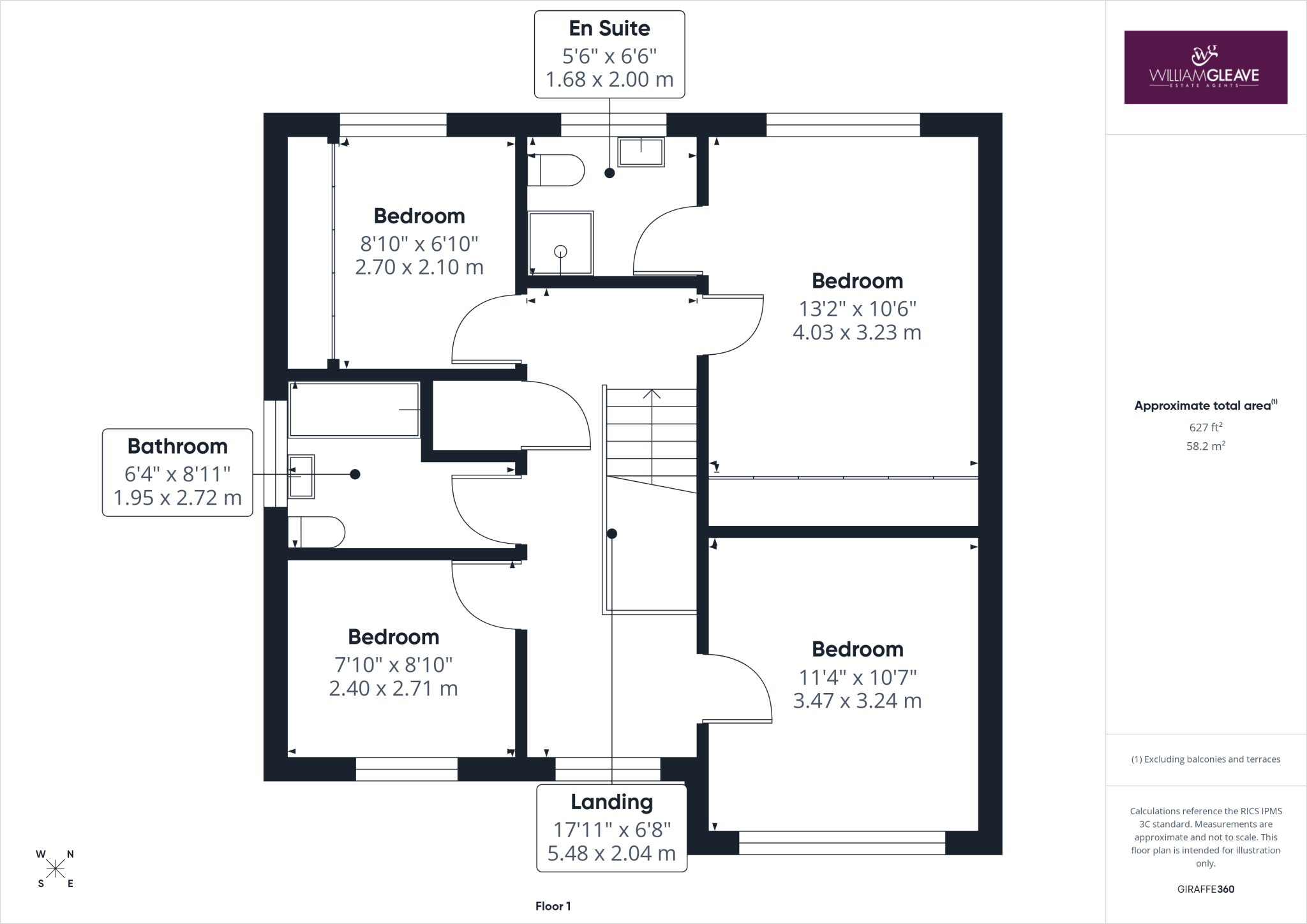 Sandy Way, Connah's Quay, Deeside, Flintshire, CH5 floorplan