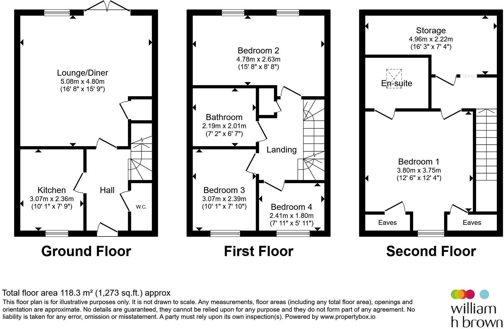 Knot Tiers Drive, Upton, Northampton floorplan