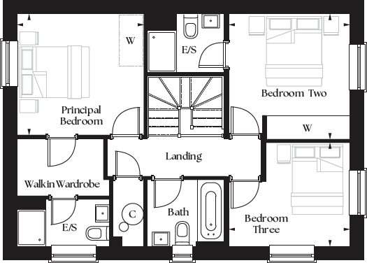 Cricket Lane,
Lichfield
WS14 9ER floorplan