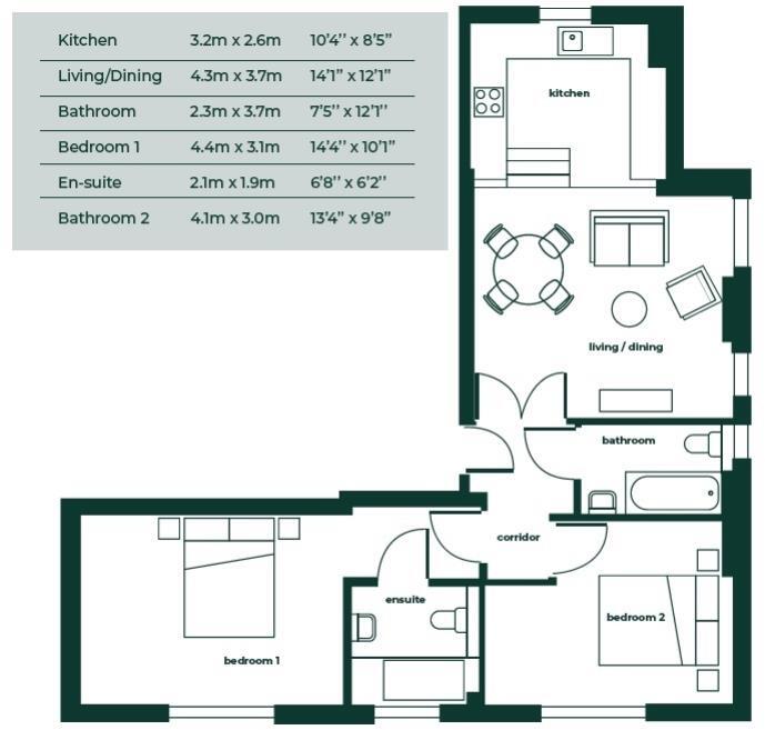 Leopold House, Leopold Road, Felixstowe floorplan