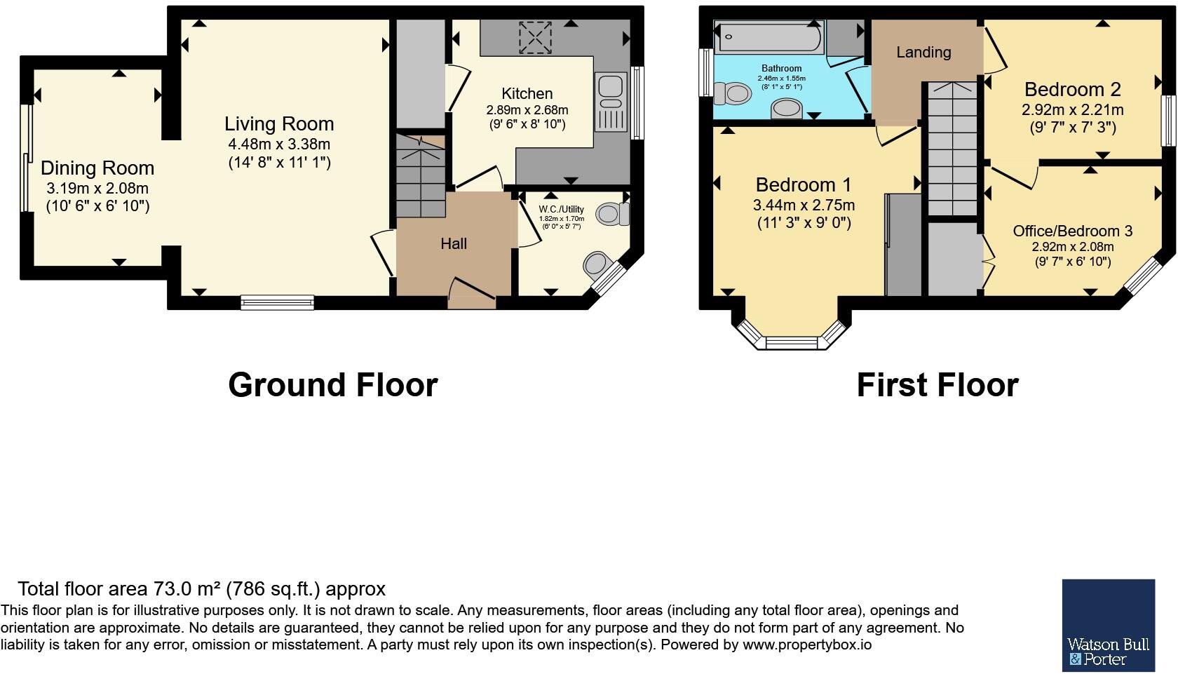 Park Mews, Sandown, Isle of Wight, PO36 floorplan