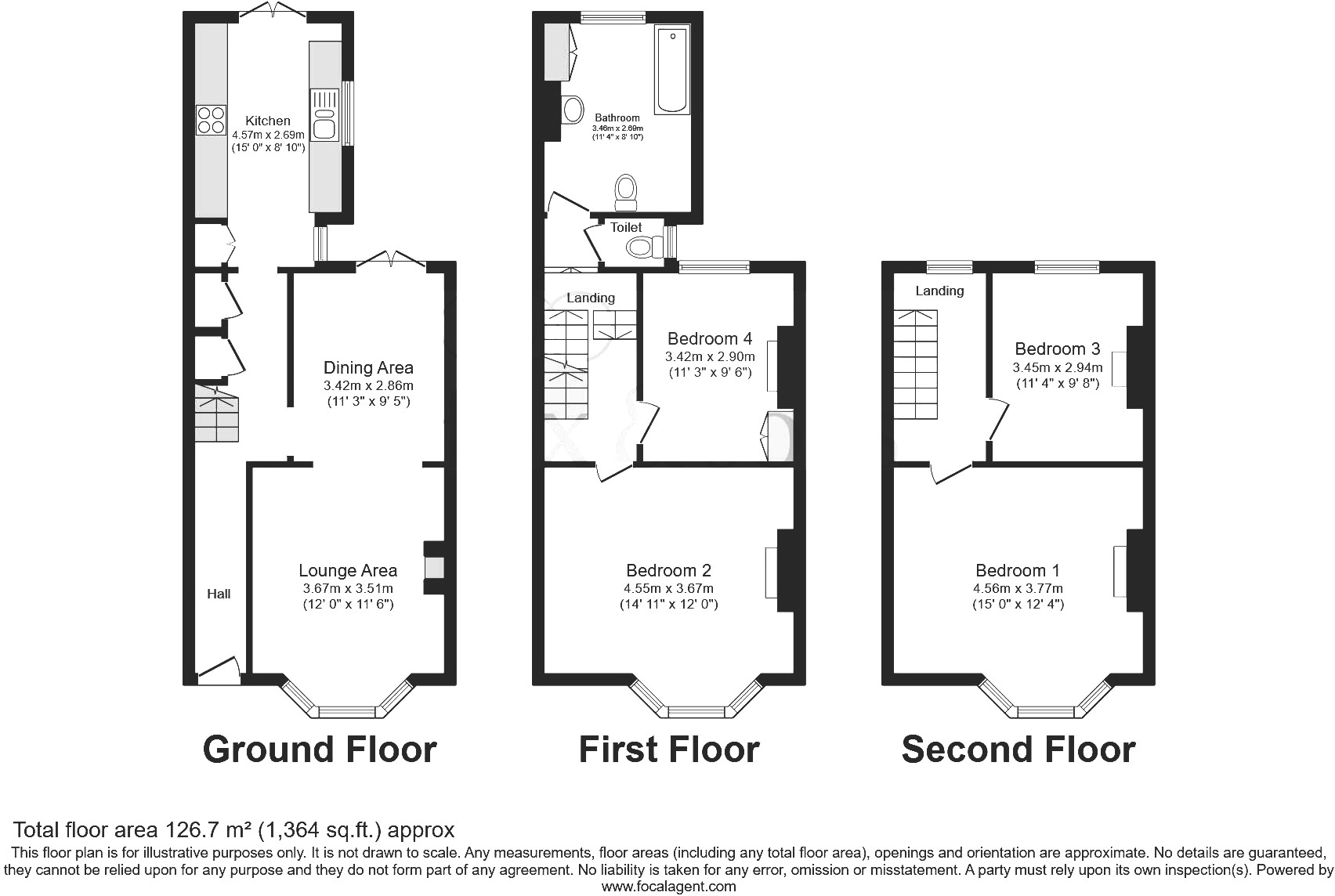 Temple Street, Brighton floorplan