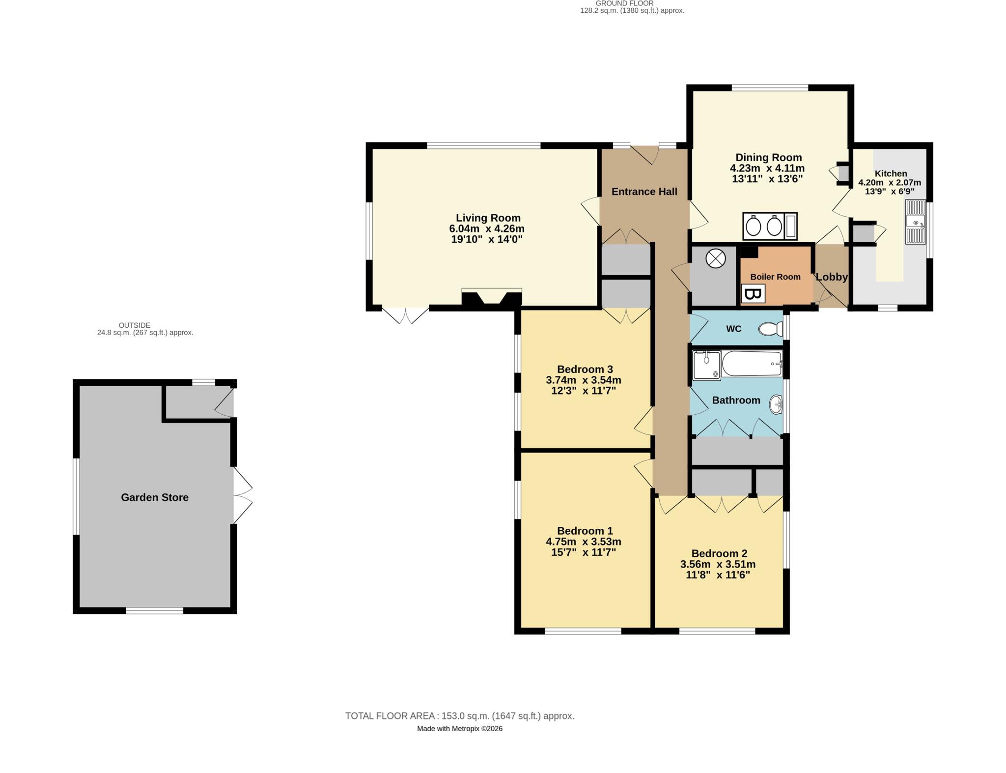 Ashford Hill, Thatcham, RG19 8BQ floorplan