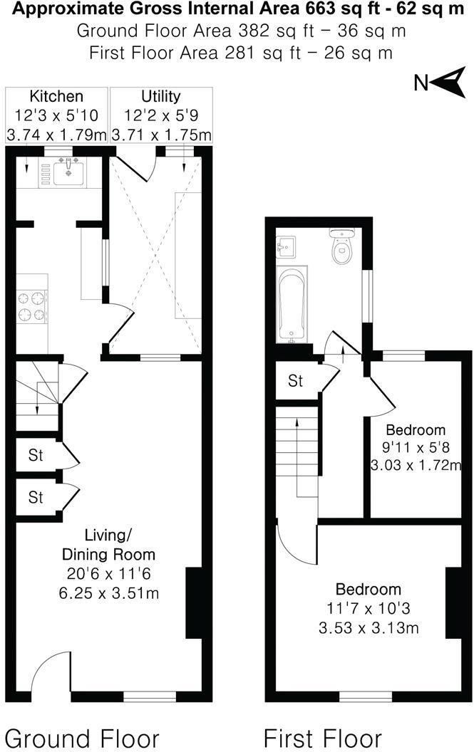 Ainsworth Street, Cambridge, CB1 floorplan