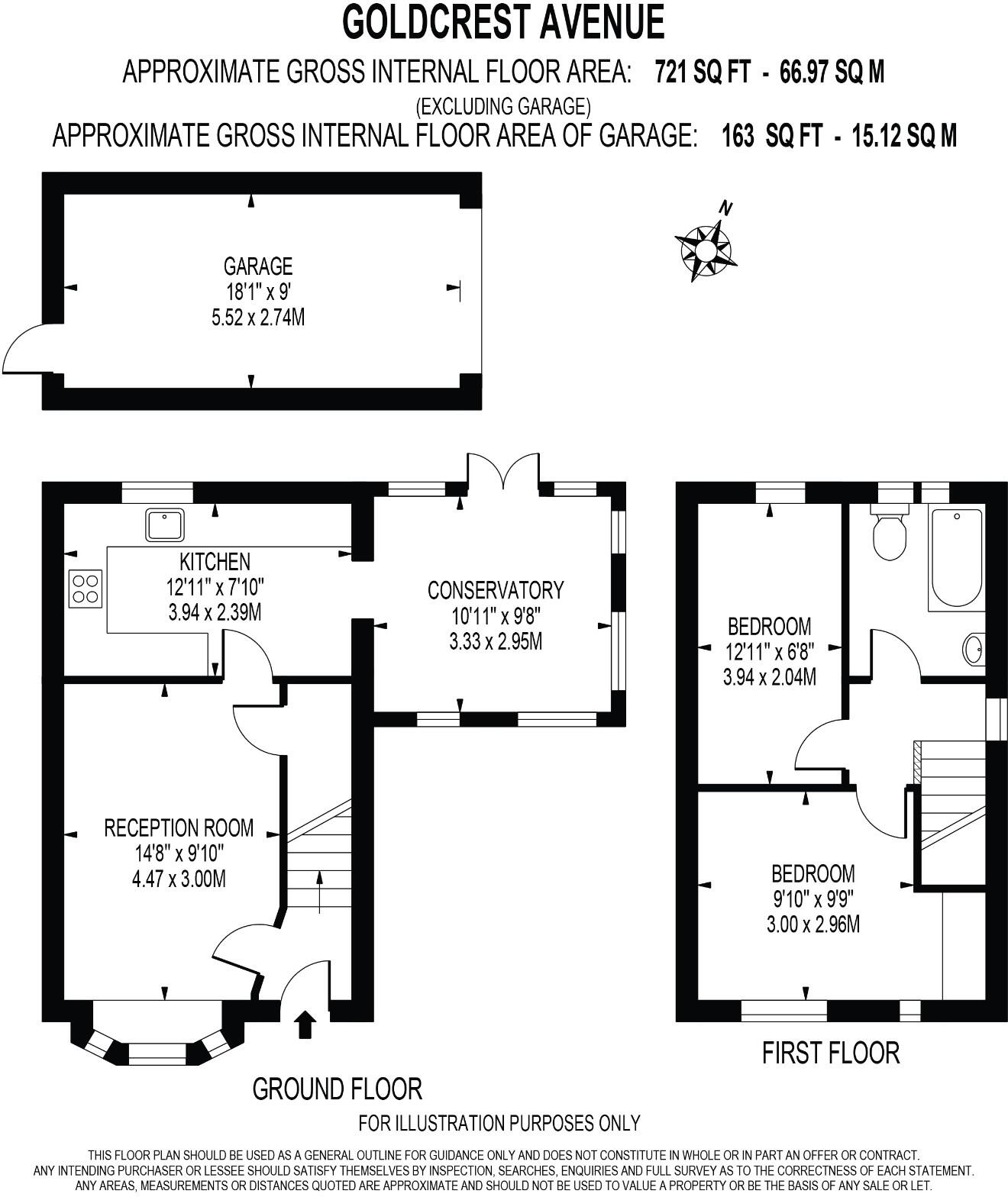 Goldcrest Avenue, Littlehampton, West Sussex, BN17 floorplan