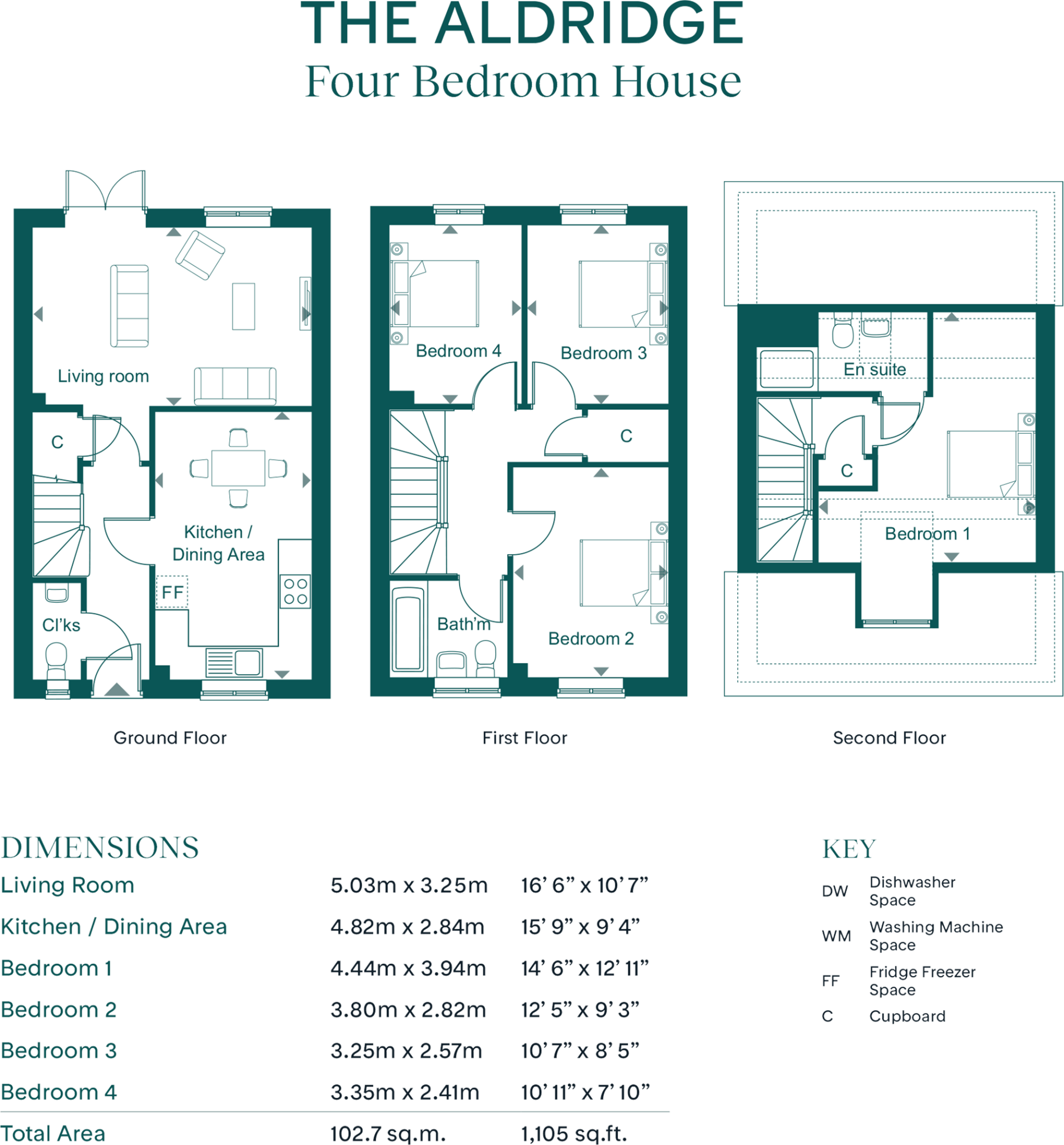 Leaf Living at Rushlake Meadows, Willingdon, BN20 floorplan
