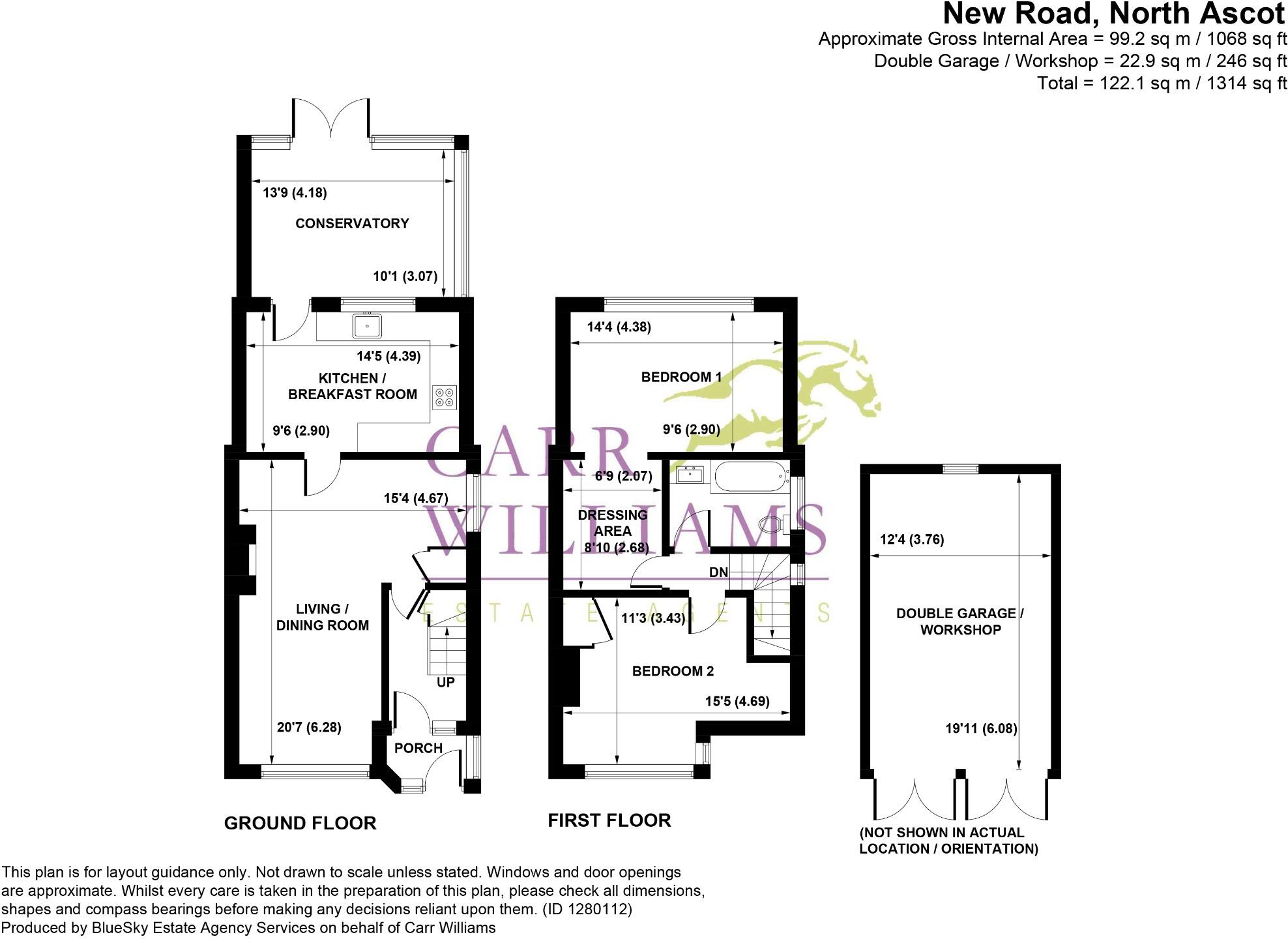 New Road, Ascot, Berkshire, SL5 8QH floorplan