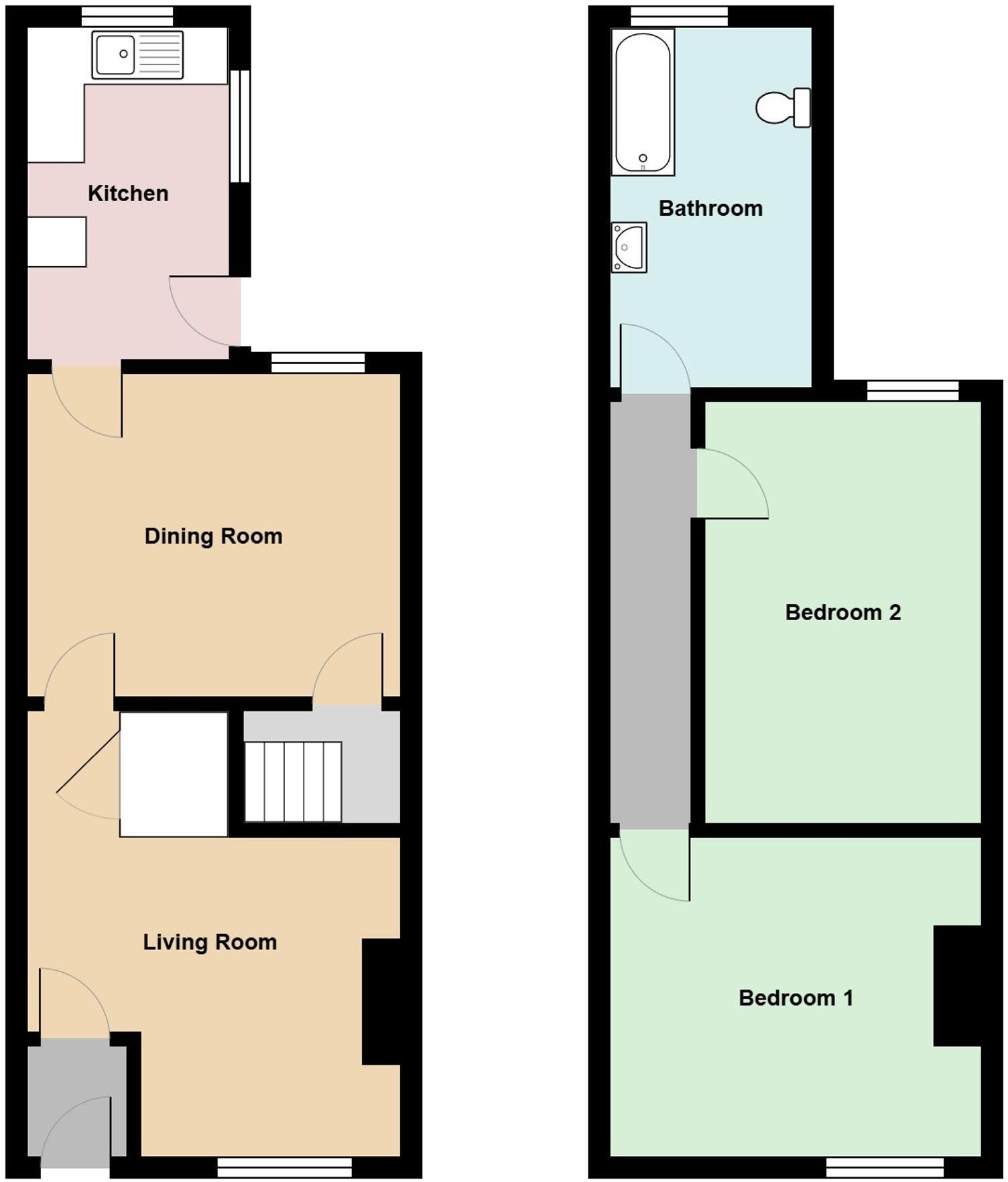 Grafton Street, Grimsby, DN32 floorplan