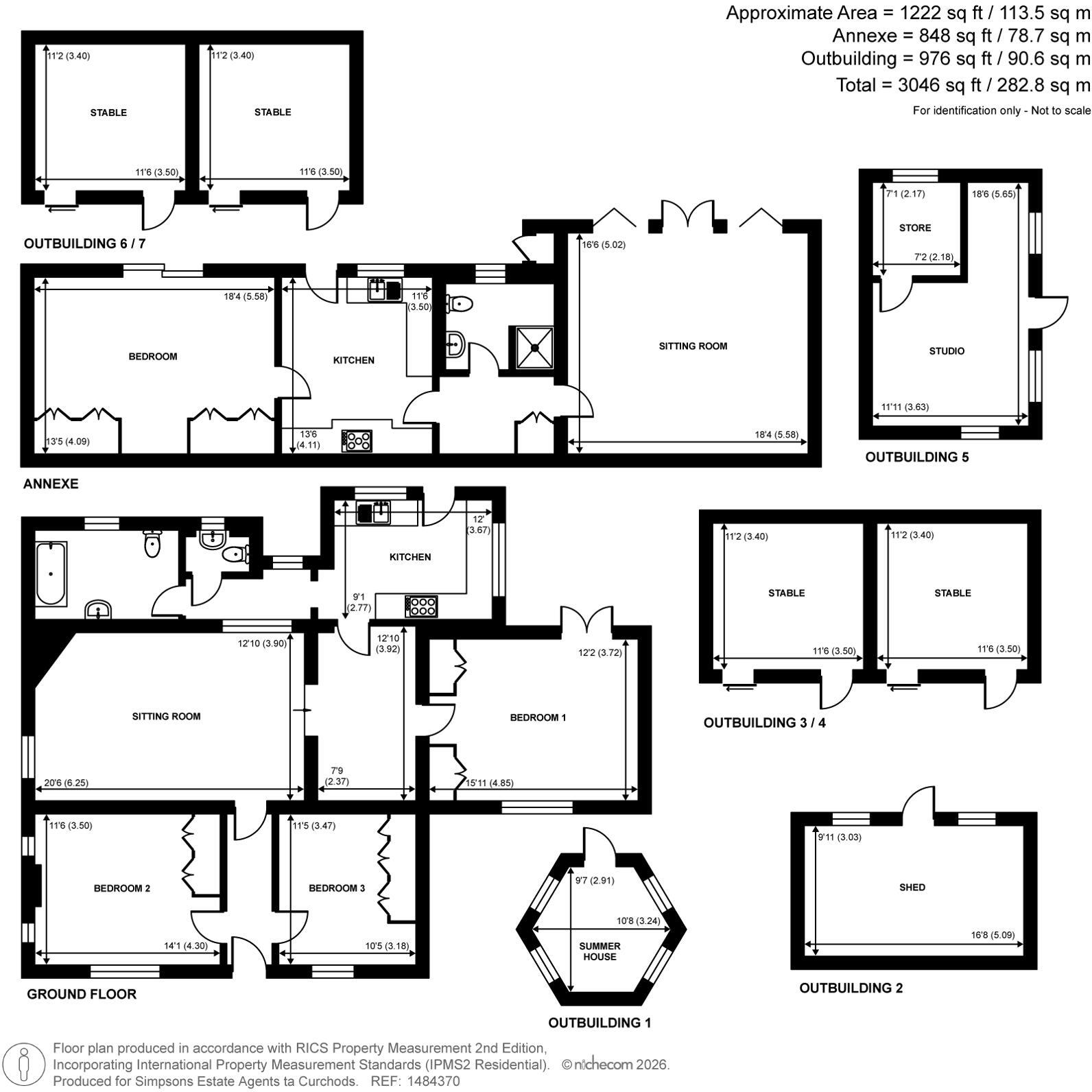 Longcross Road, Longcross, KT16 floorplan