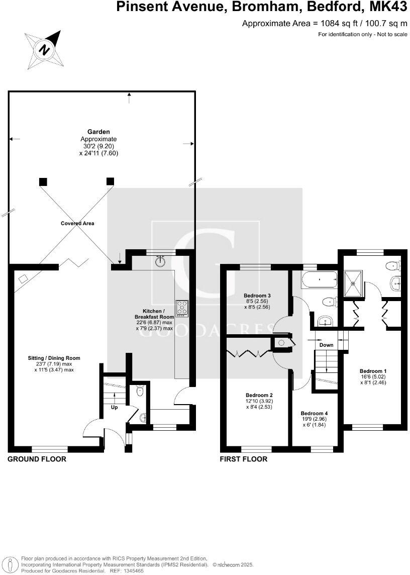 Pinsent Avenue, Bromham, Bedford floorplan