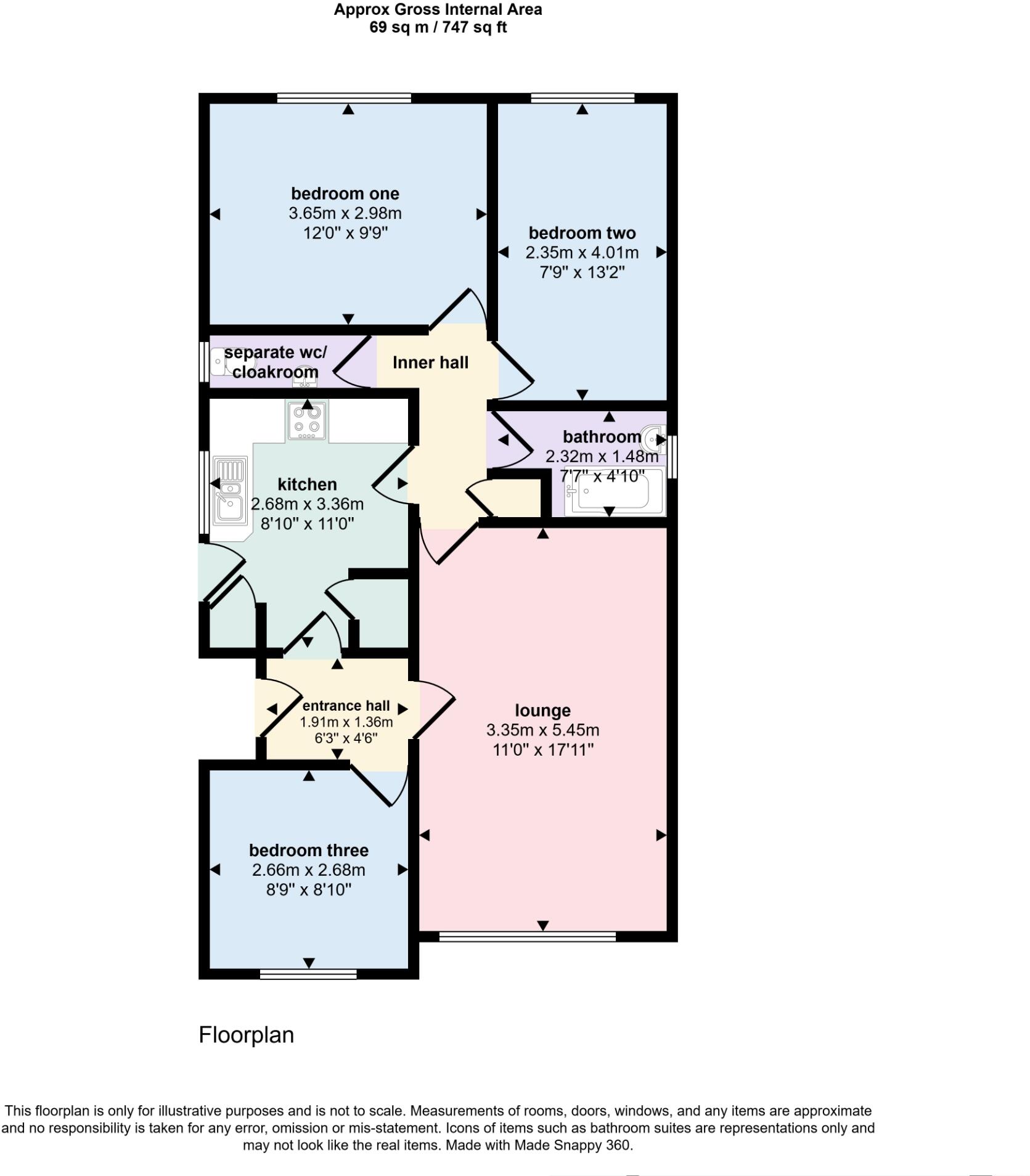 Dawson Drive, Burgh Le Marsh, PE24 floorplan
