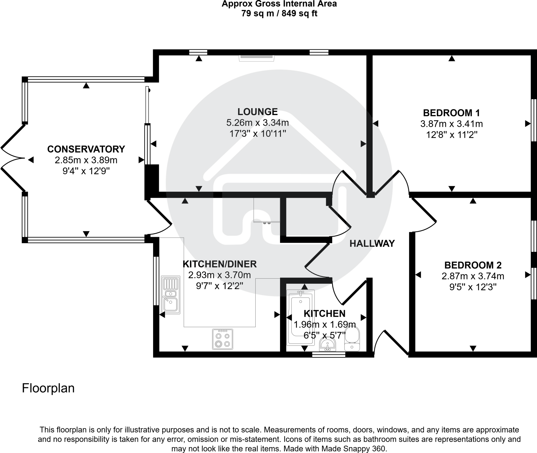 Almond Walk, Barrow-in-Furness floorplan
