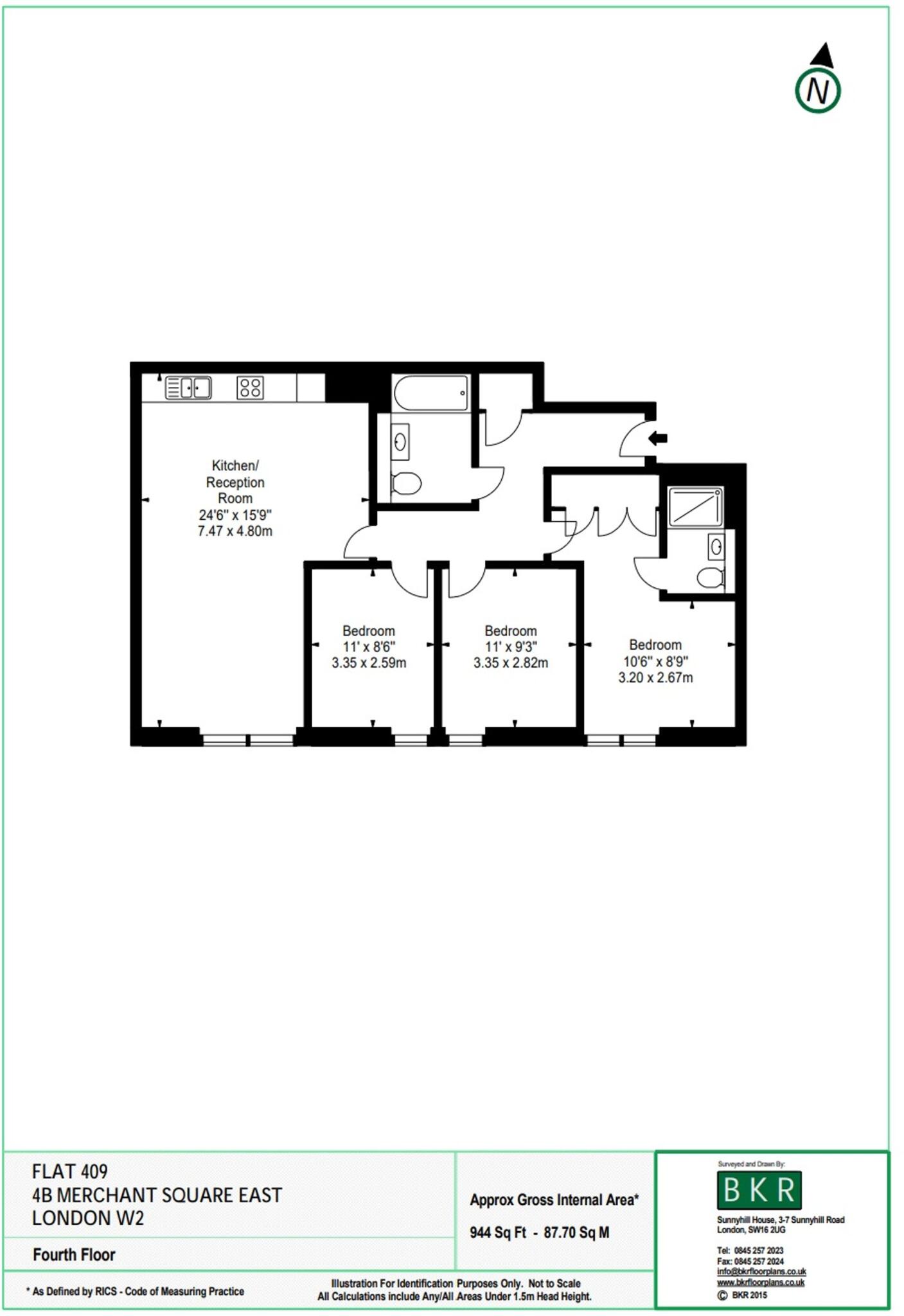 Merchant Square, Paddington, W2 floorplan