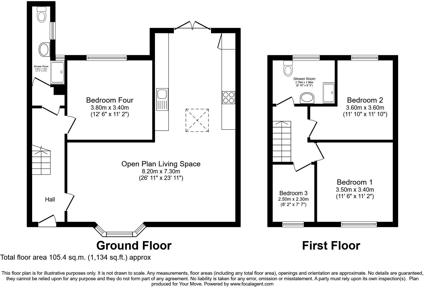 Sturdee Avenue, Gillingham, Kent, ME7 floorplan