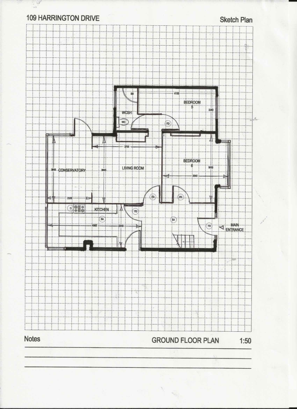 Harrington Drive, Nottingham floorplan