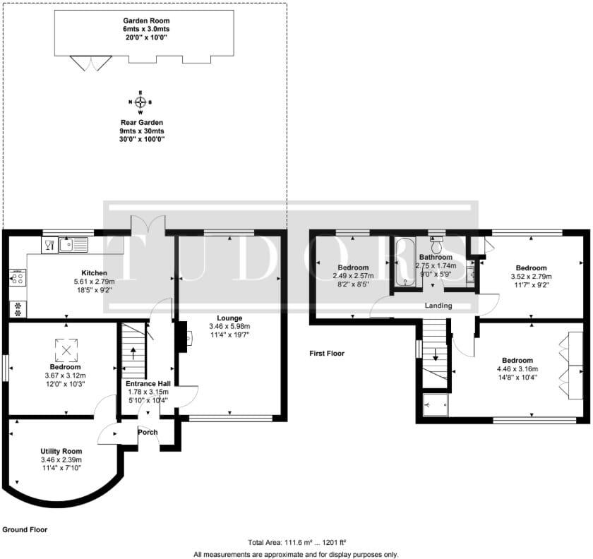 Longmead Road, Thames Ditton, KT7 floorplan