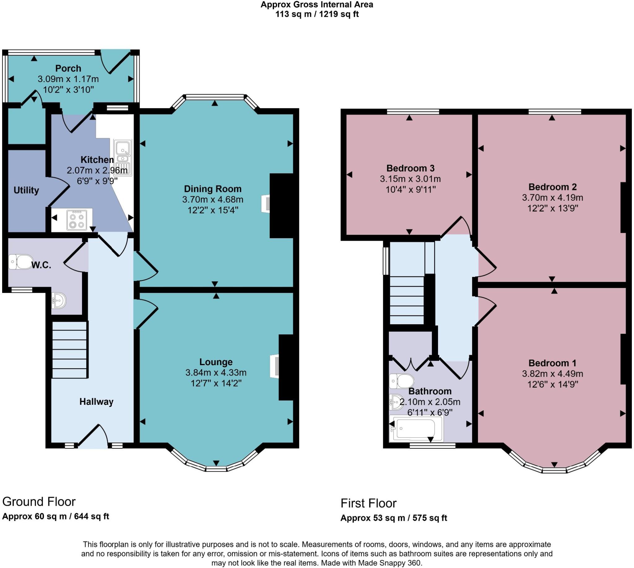 King James Road, Knaresborough floorplan