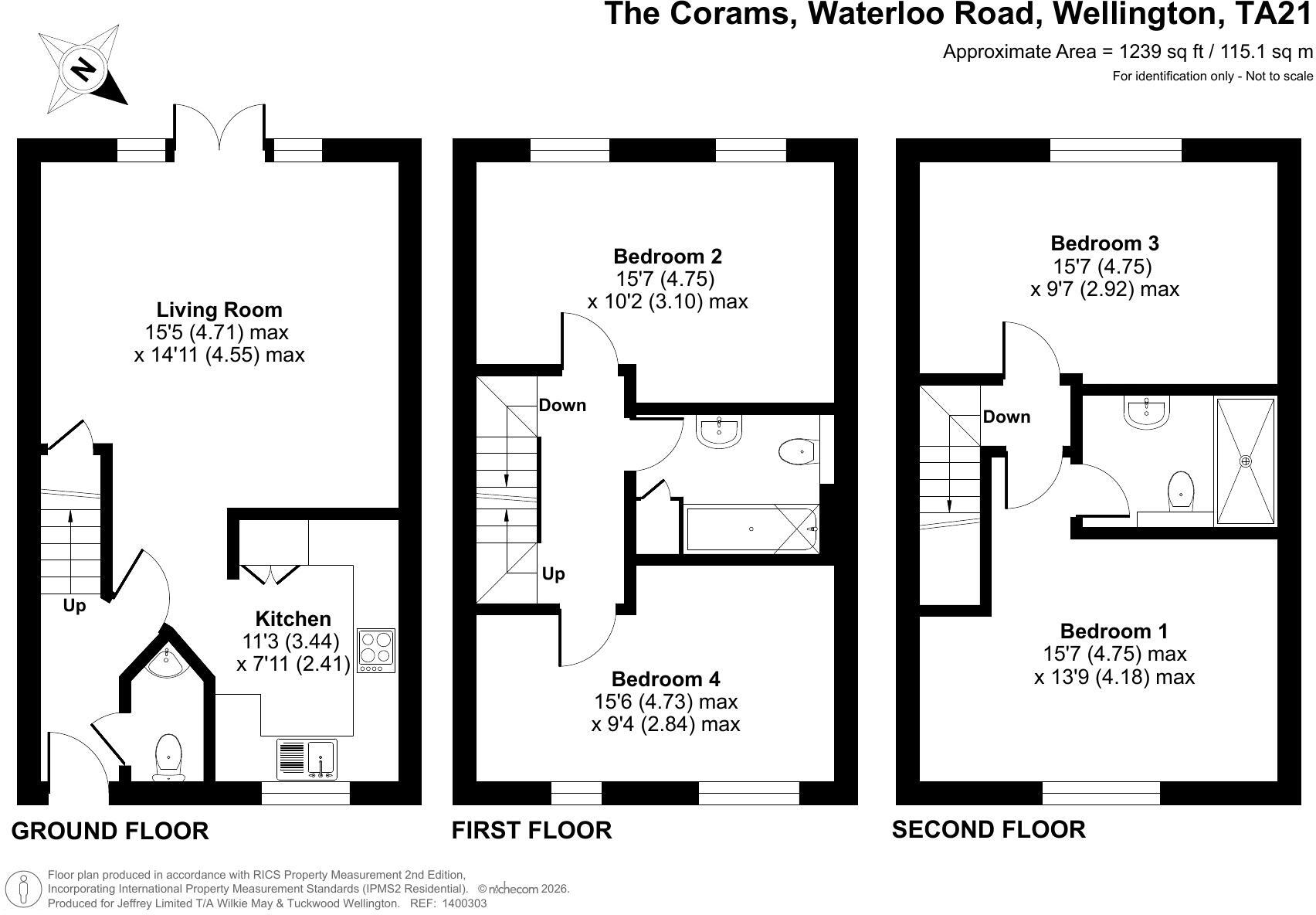 The Corams, Wellington floorplan