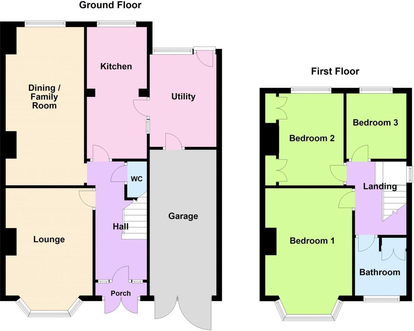 Walsall Road, Aldridge floorplan