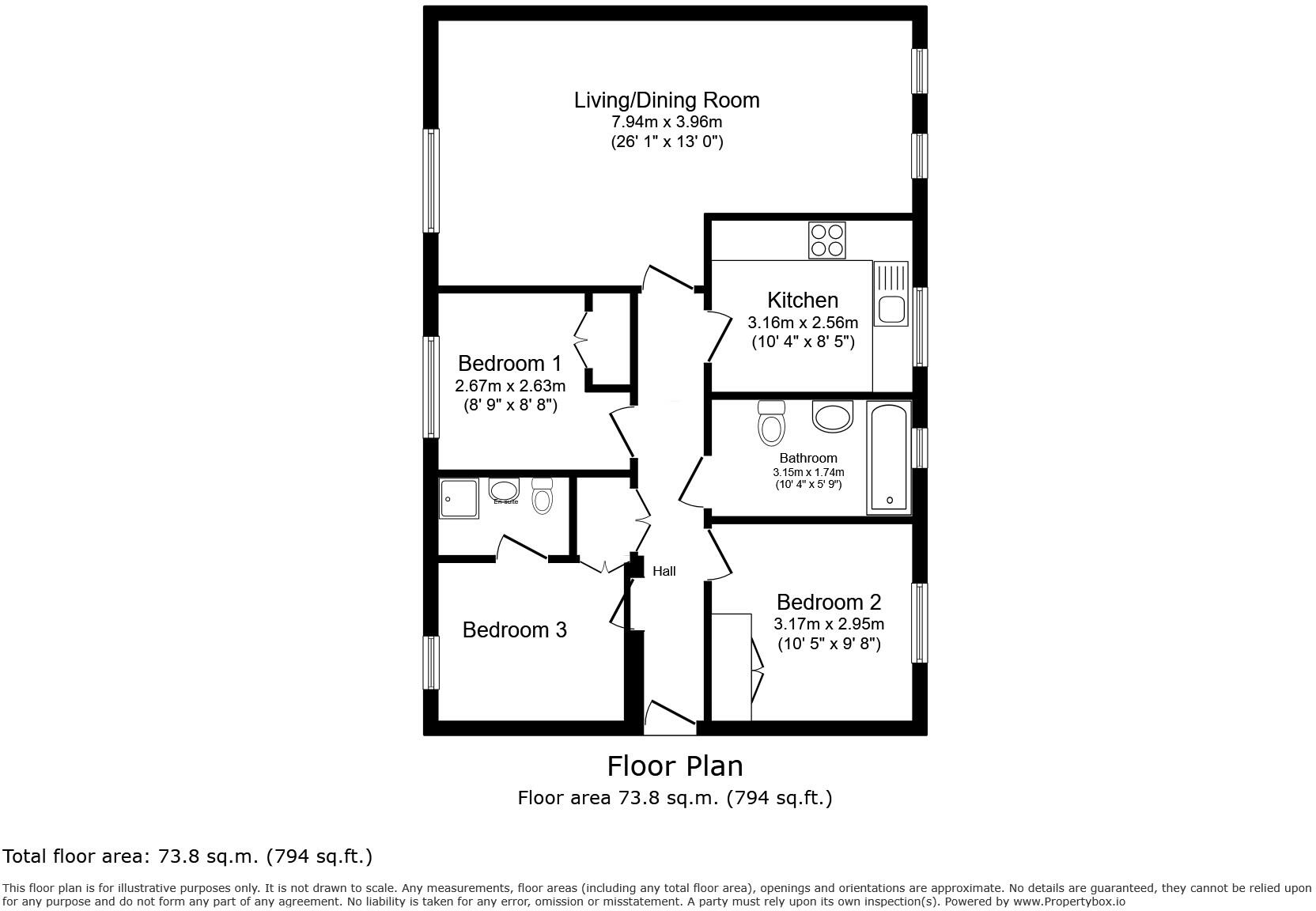 Longworth Avenue, Chesterton, Cambridge floorplan
