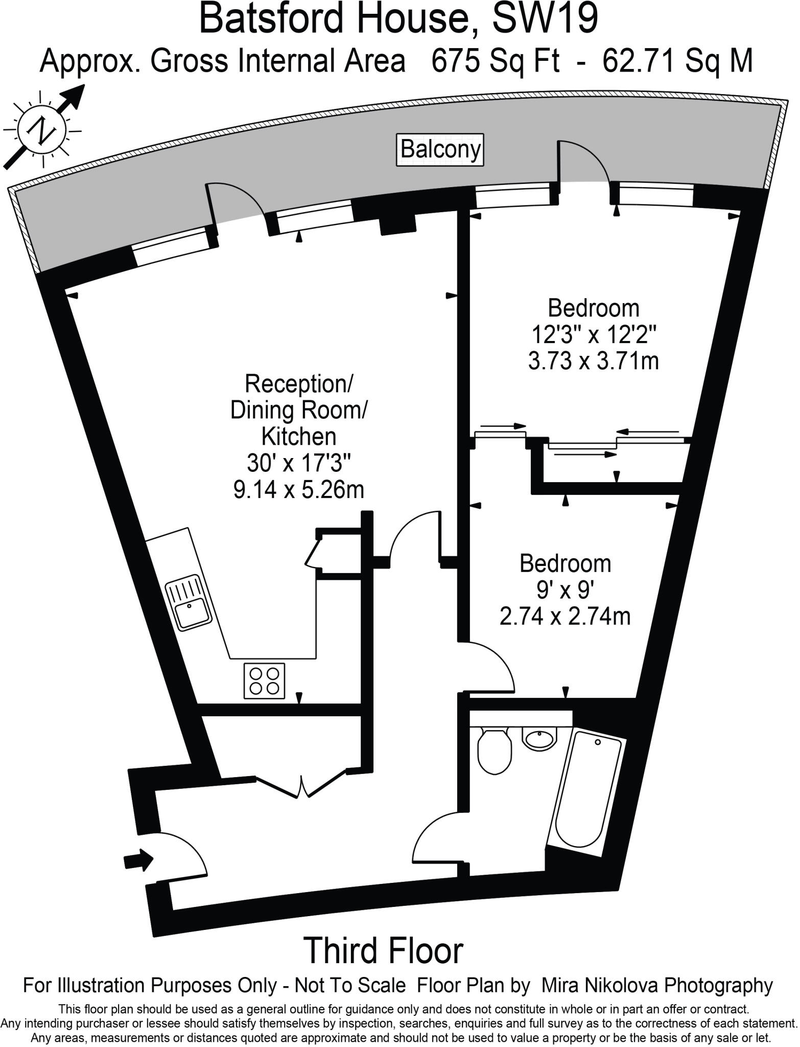 Durnsford Road, Wimbledon, SW19 floorplan