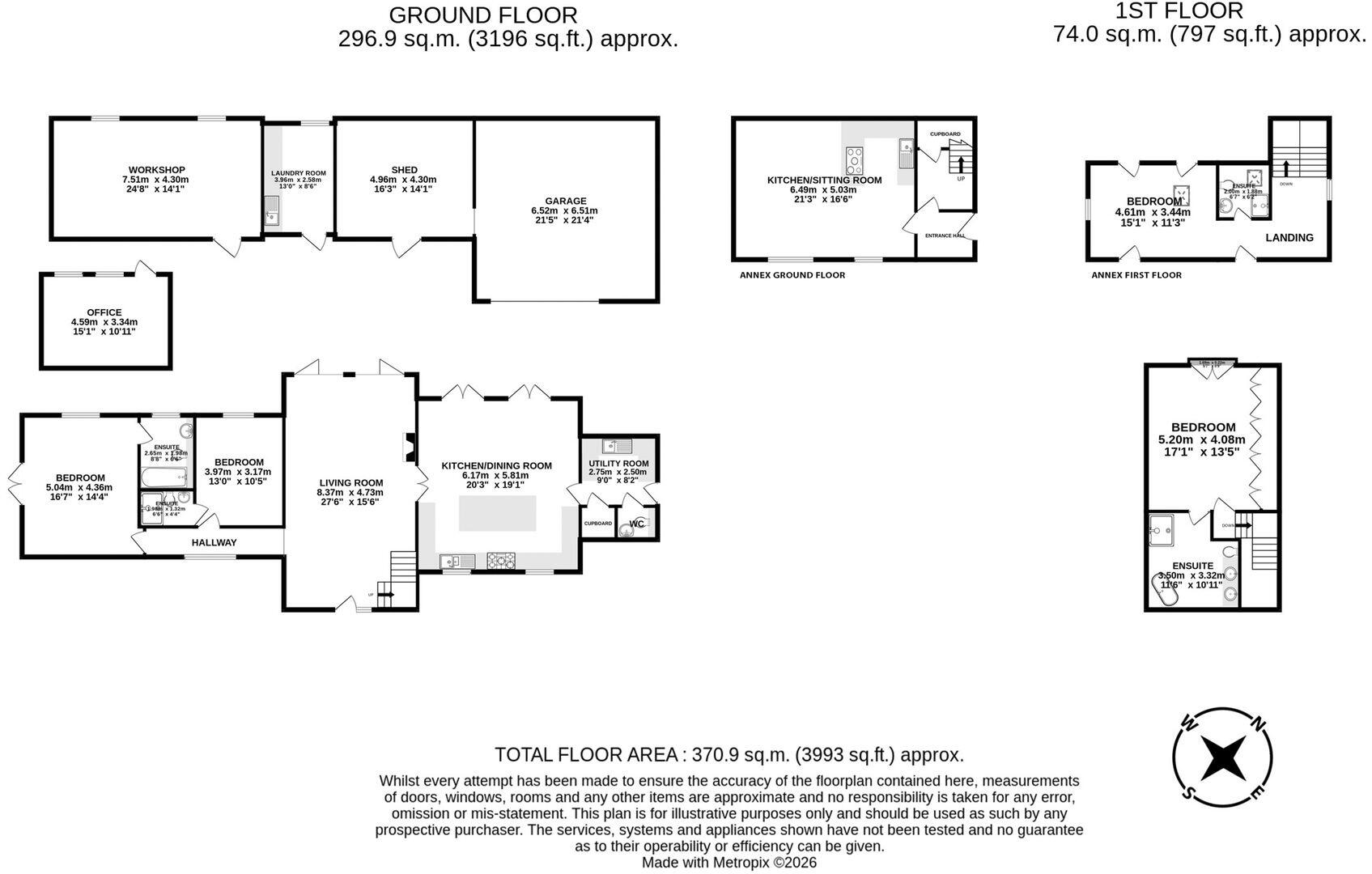 Norwood Hill, Horley, RH6 floorplan