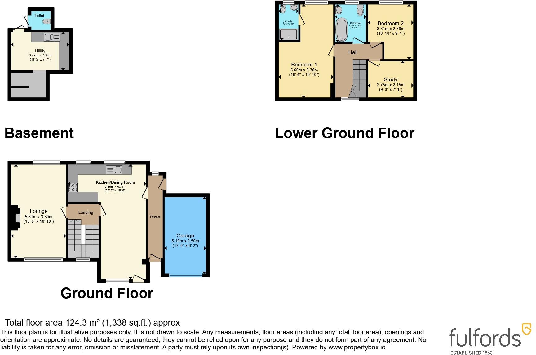 Duchy Gardens, Preston, Paignton, Devon, TQ3 floorplan