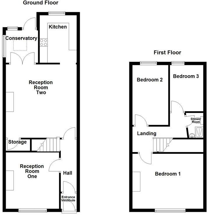 Redvers Road, Darwen floorplan